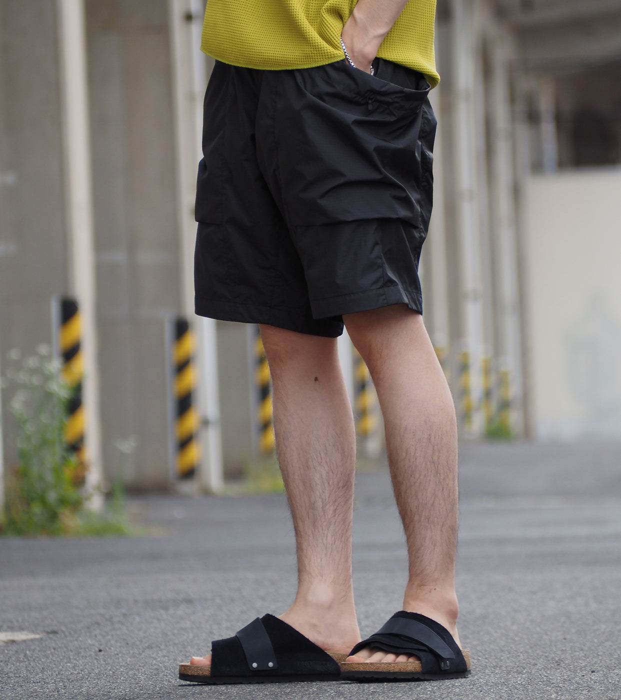 Goldwin Rip Stop Shorts  , Black