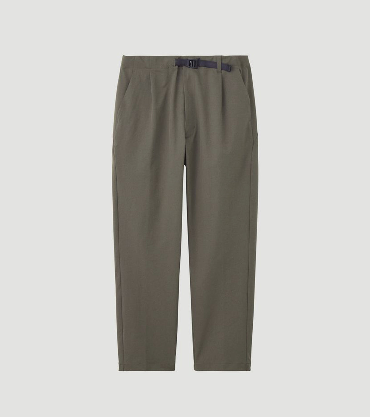 Goldwin One Tuck Tapered Stretch Pants,  Dark Olive