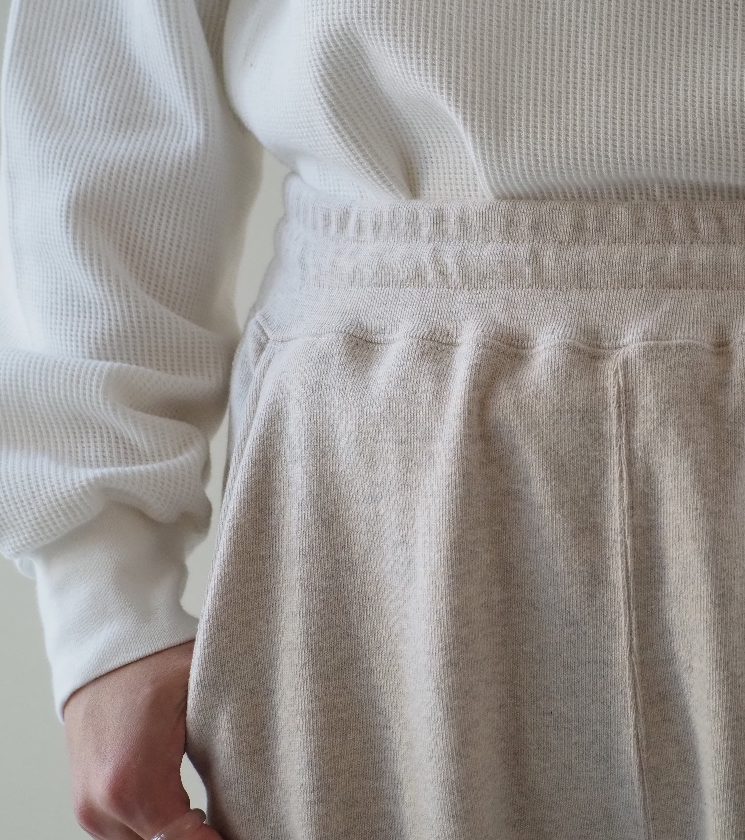 Americana Drawcord Sweat  Pants,  Oatmeal
