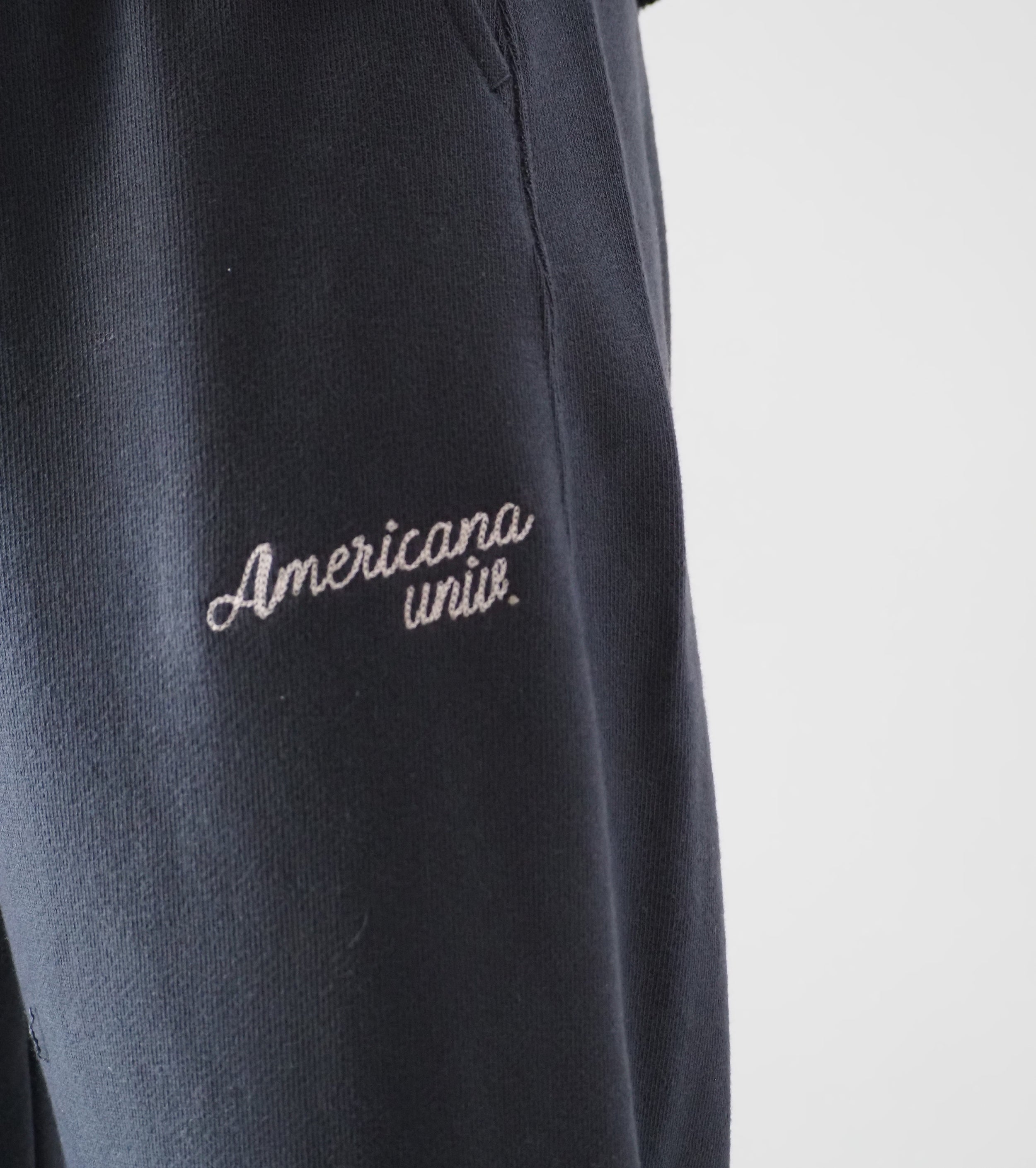 Americana Drawcord Sweat  Pants, Sumikuro