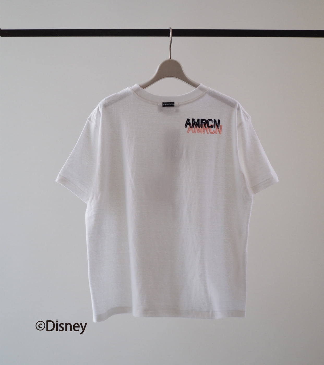 Americana Mickey Mouse print T-shirt , White