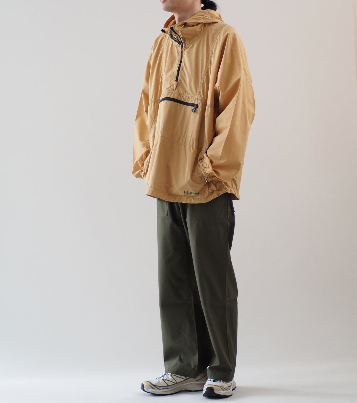 L.L.Bean JAPAN EDITION men's Milo Anorak , Yellow Beige