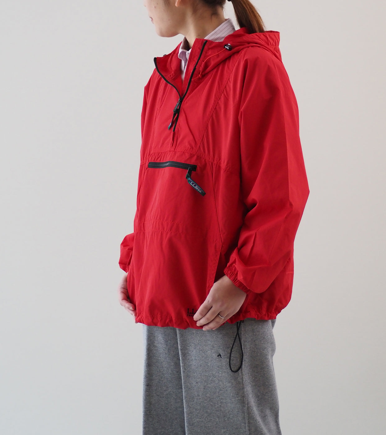 L.L.Bean JAPAN EDITION Women's Milo Anorak ,Red