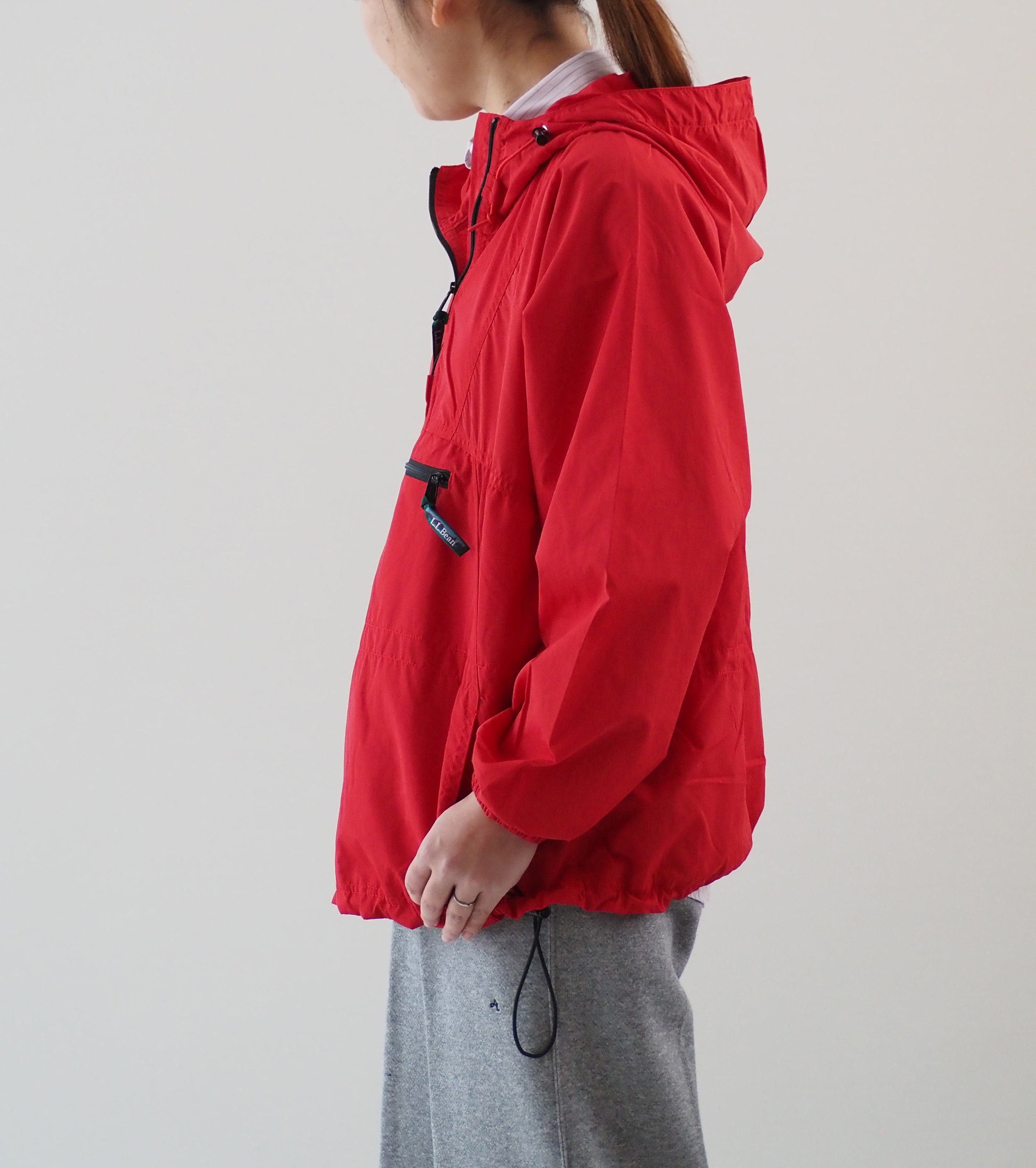 L.L.Bean JAPAN EDITION Women's Milo Anorak ,Red