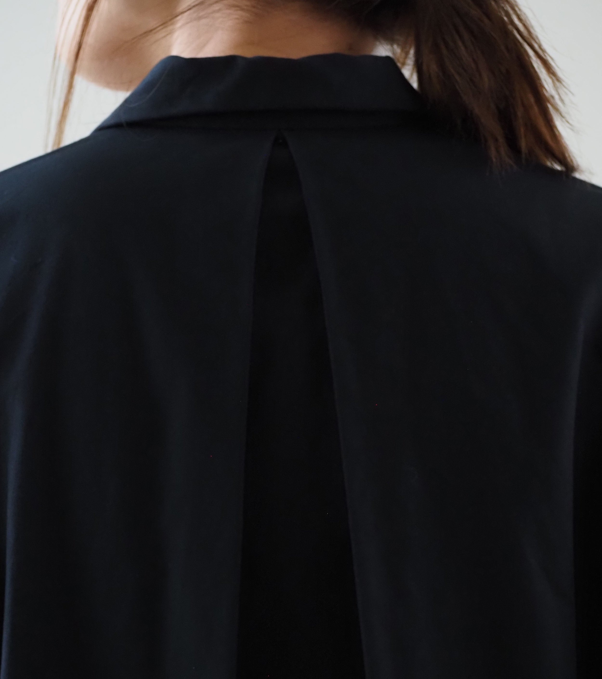 YAECA CANVAS DESIGN Work shirts Dress, Dark Navy