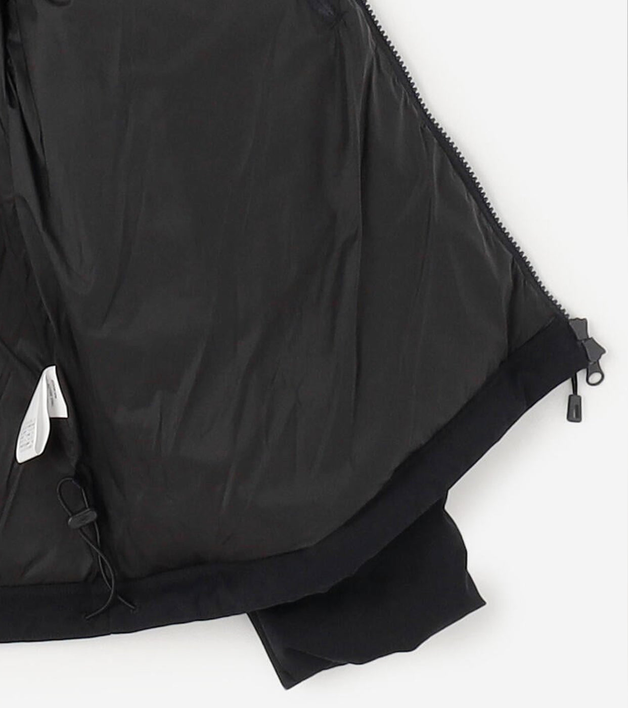 DANTON Wool-like Polyester Middle Down Hooded Jacket, Navy