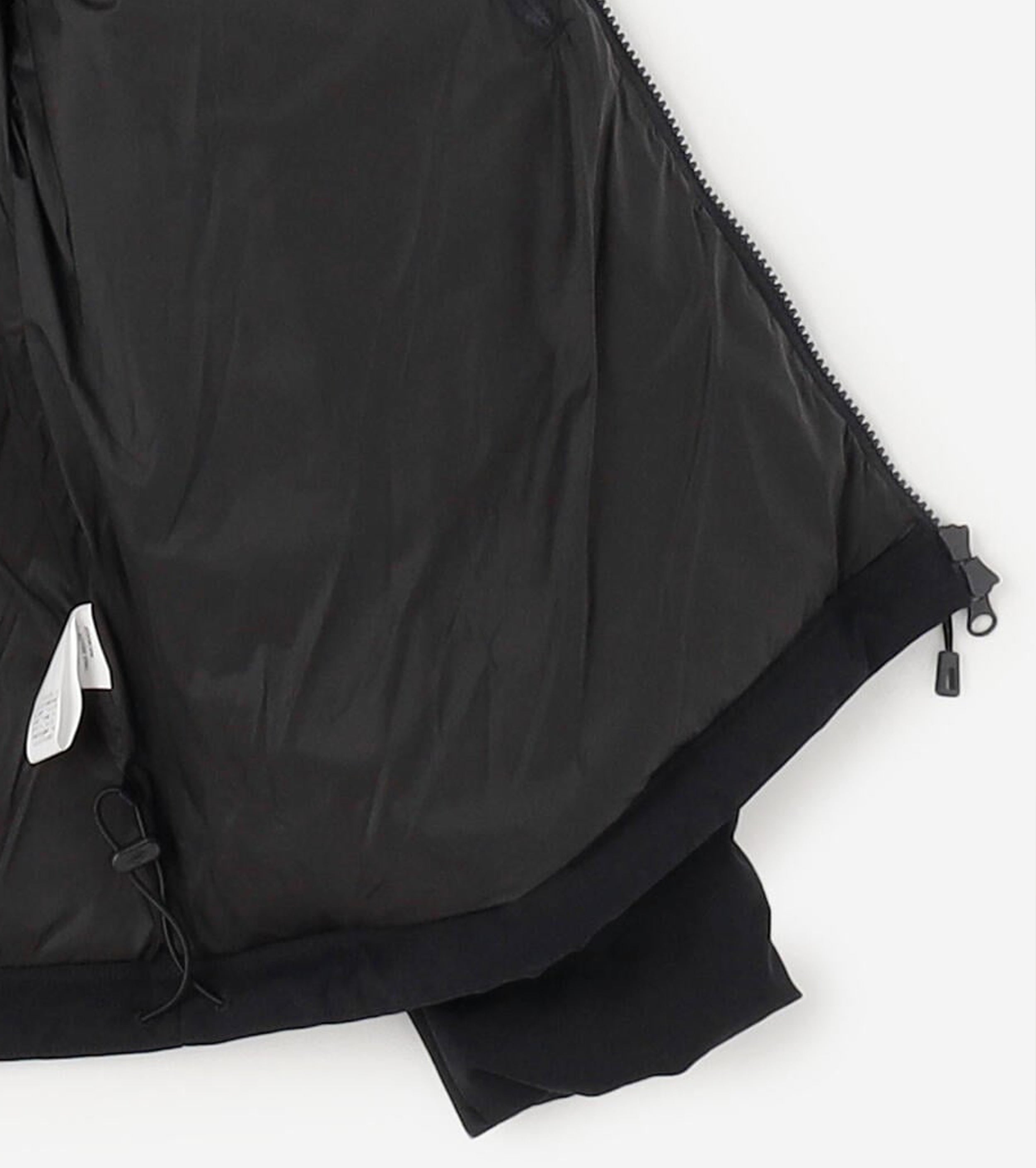 DANTON Wool-like Polyester Middle Down Hooded Jacket, Navy