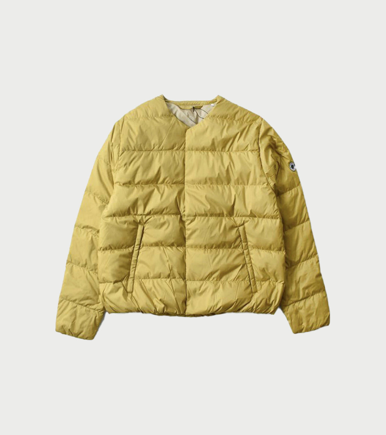 ORCIVAL ROUND NECK BLOUSON , Mustard