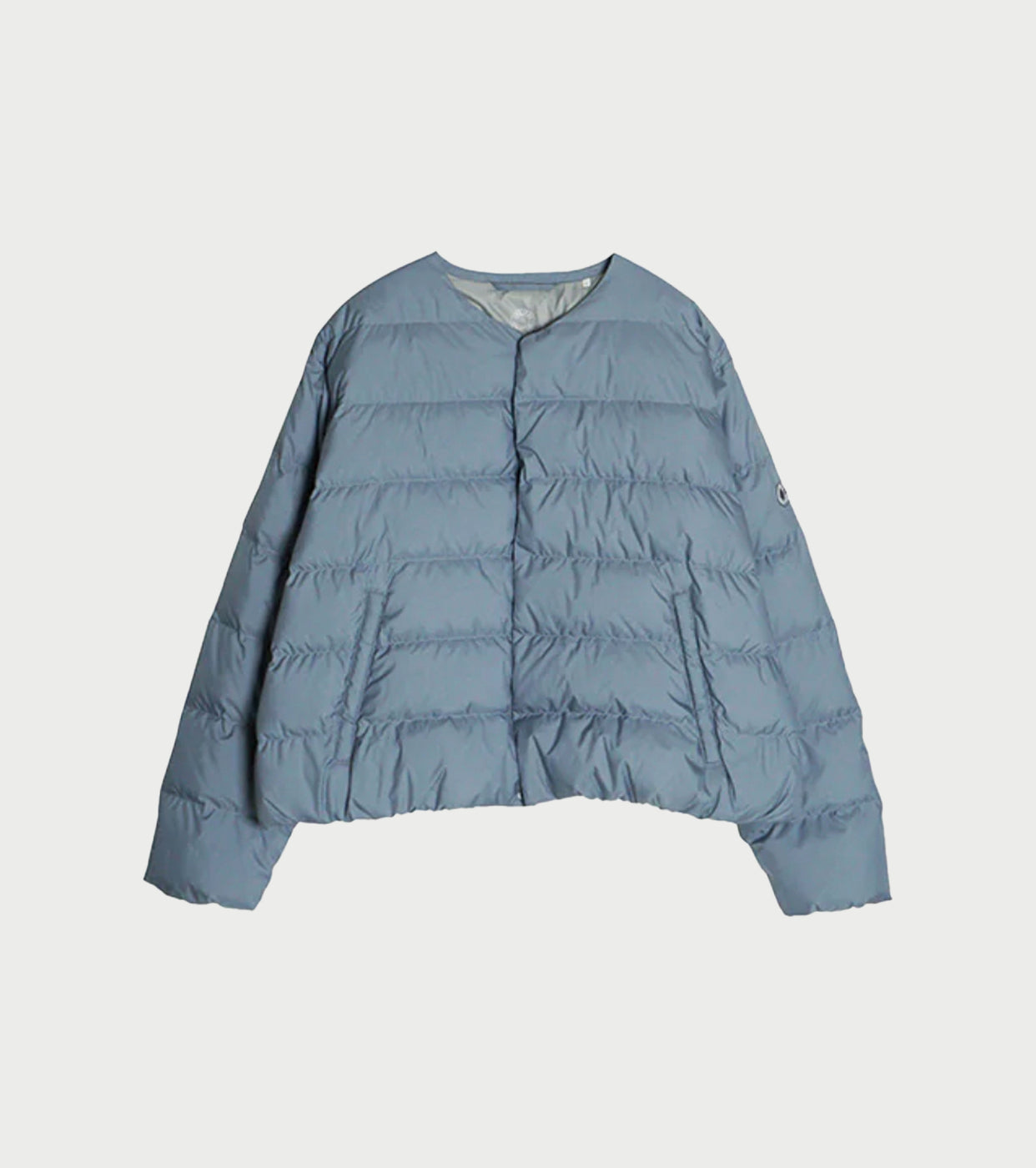 ORCIVAL ROUND NECK BLOUSON , Dusty Blue