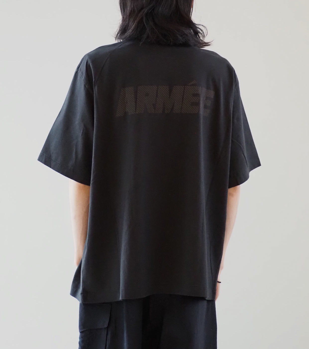 blurhms ROOT STOCK ARMEE Print Tshirt Wide, Ink Black