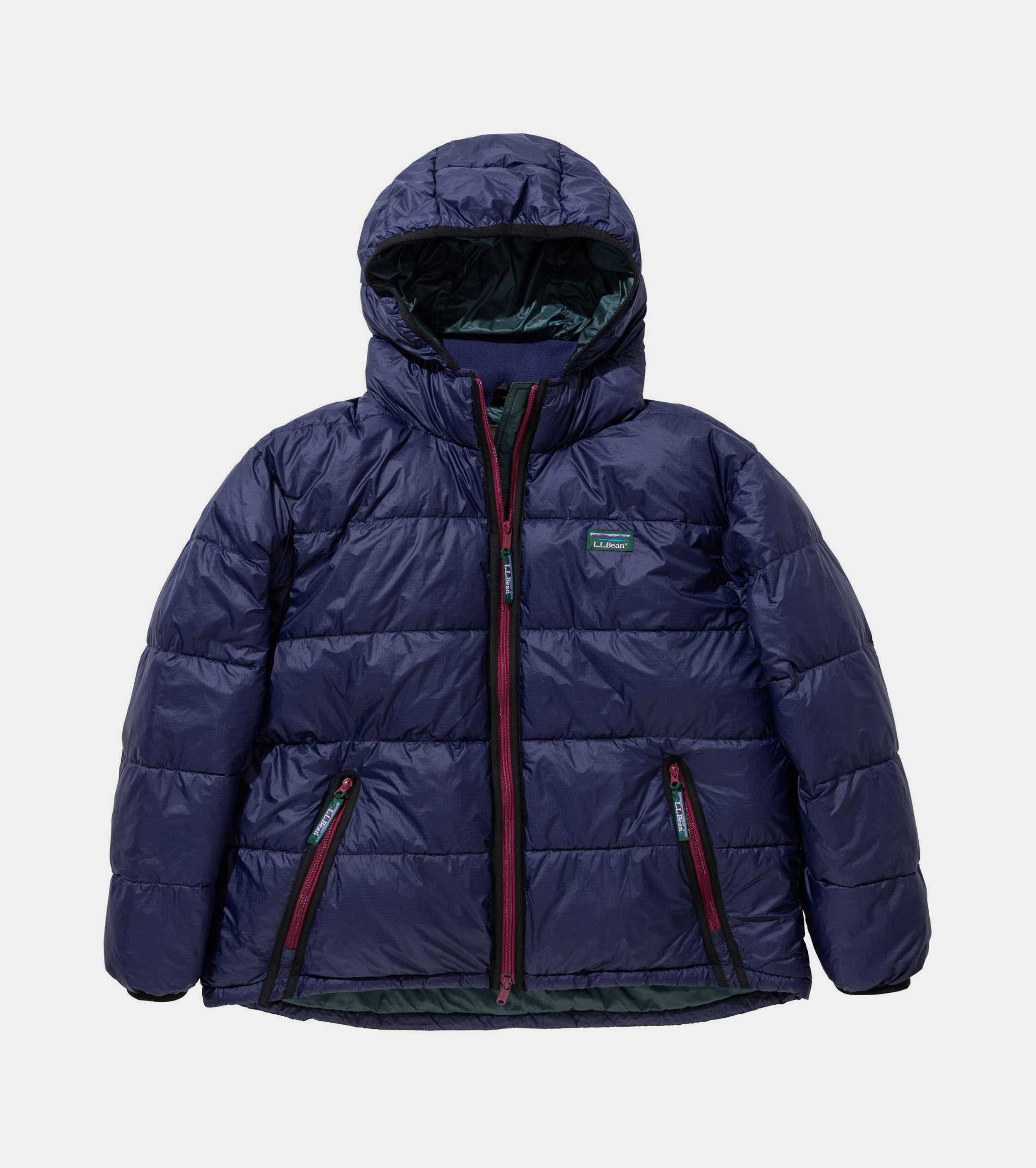 Ll bean blue on sale jacket