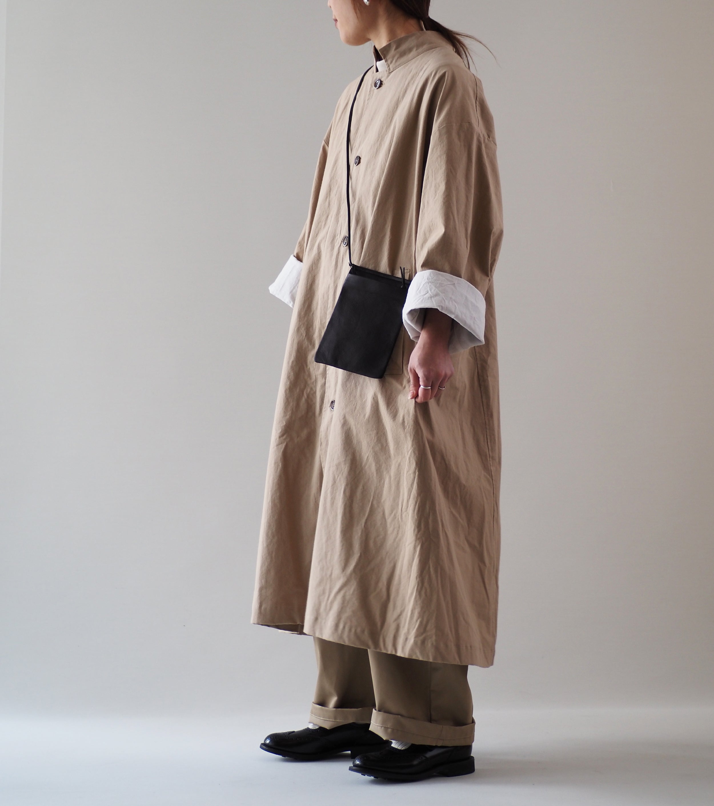 Yarmo Lined Big Coat , Beige