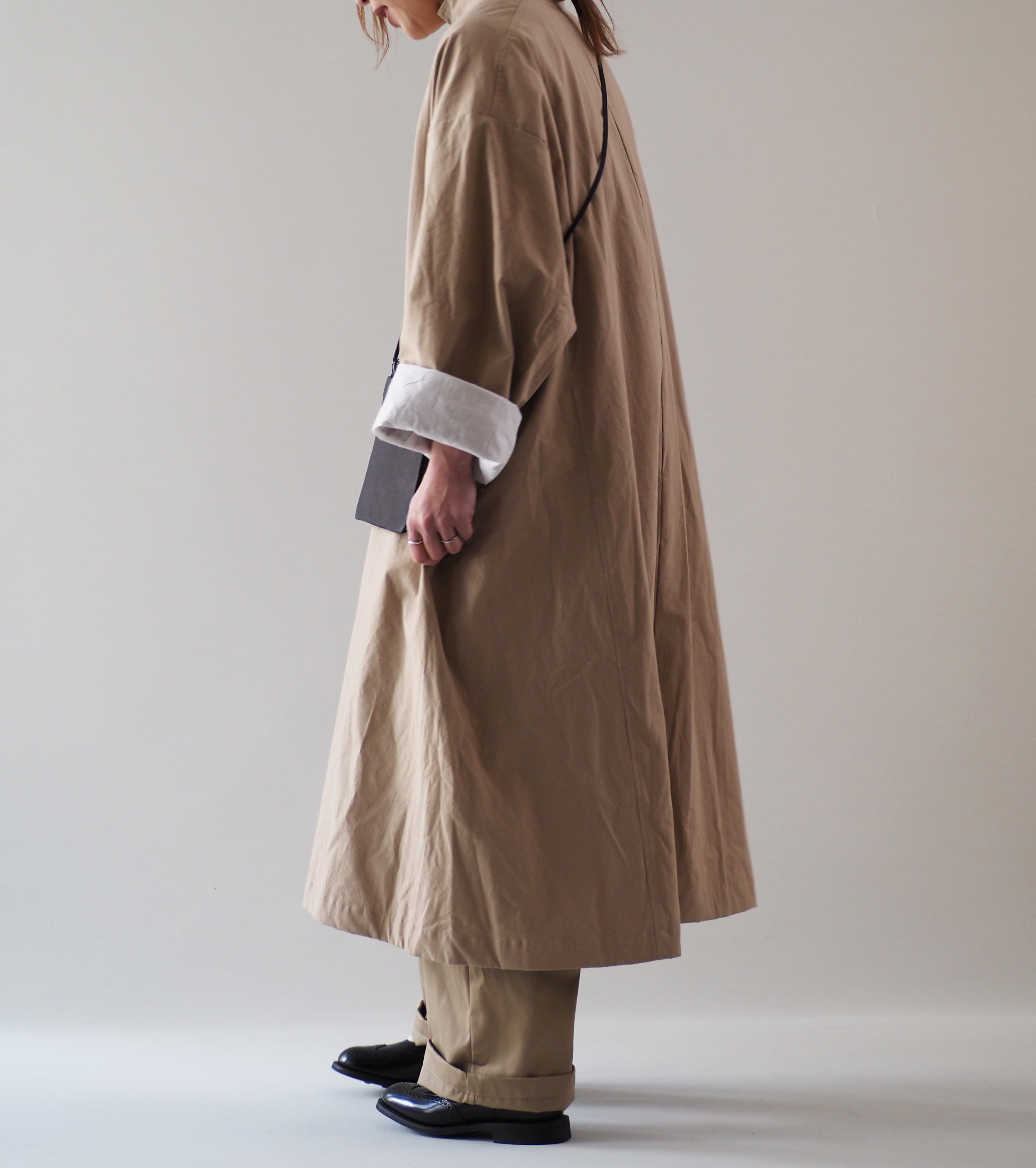 Yarmo Lined Big Coat , Beige