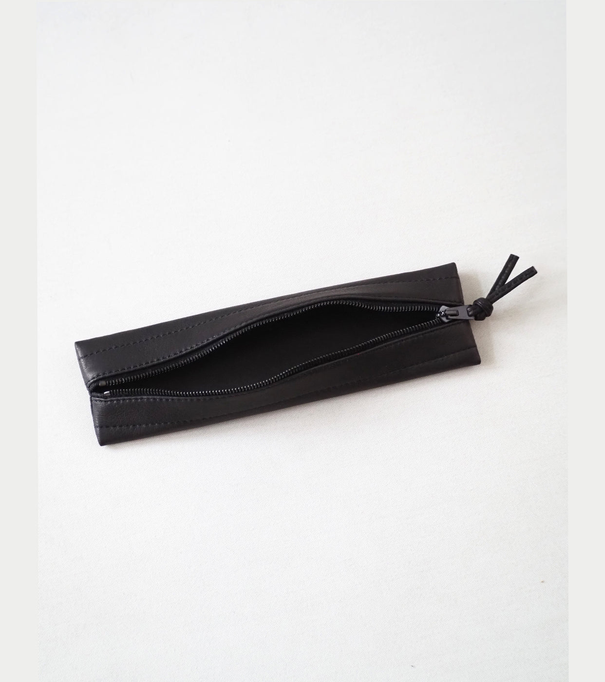 Aeta Double Face Zip Pen Case, Black