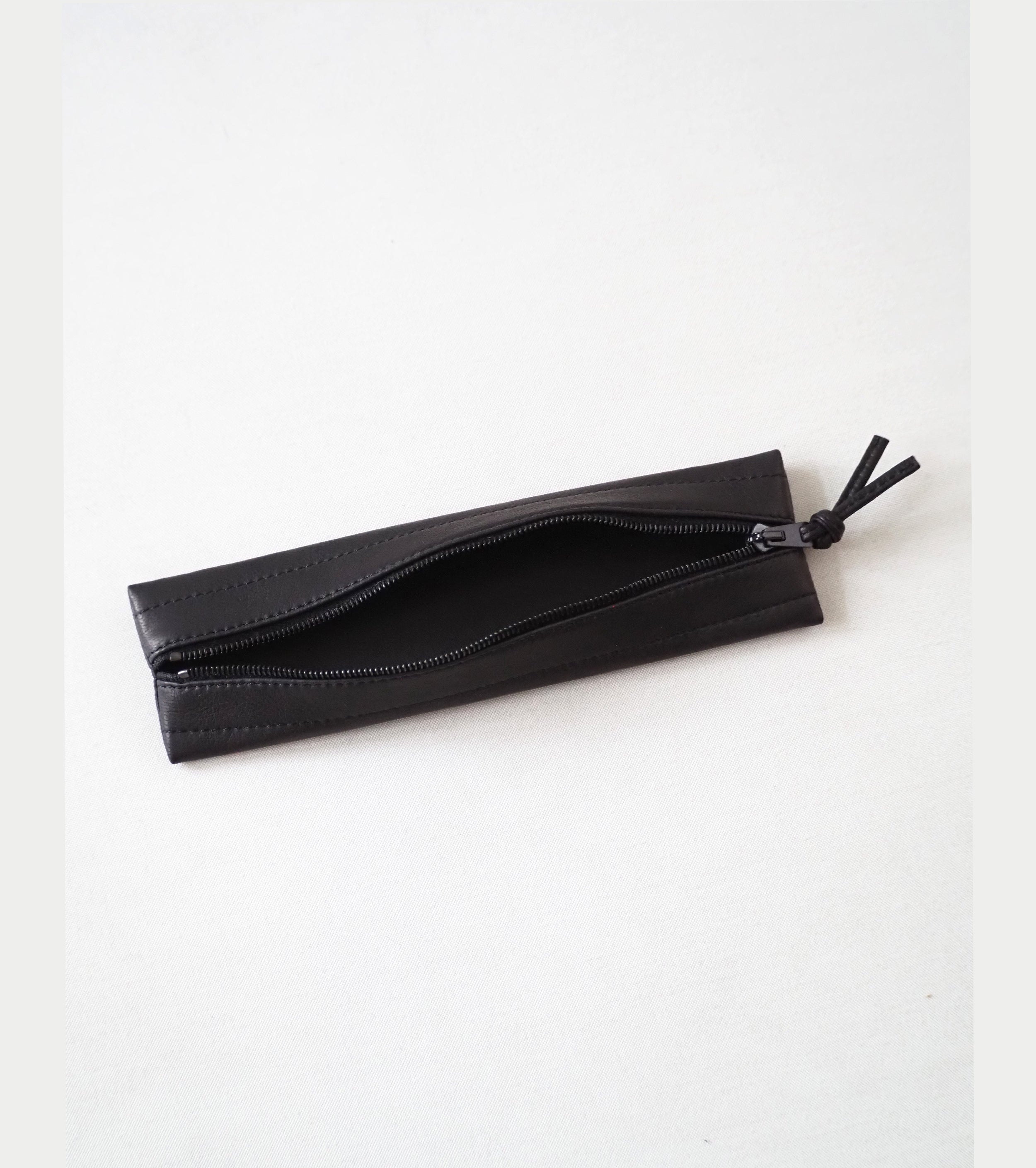 Aeta  Double Face Zip Pen Case, Black