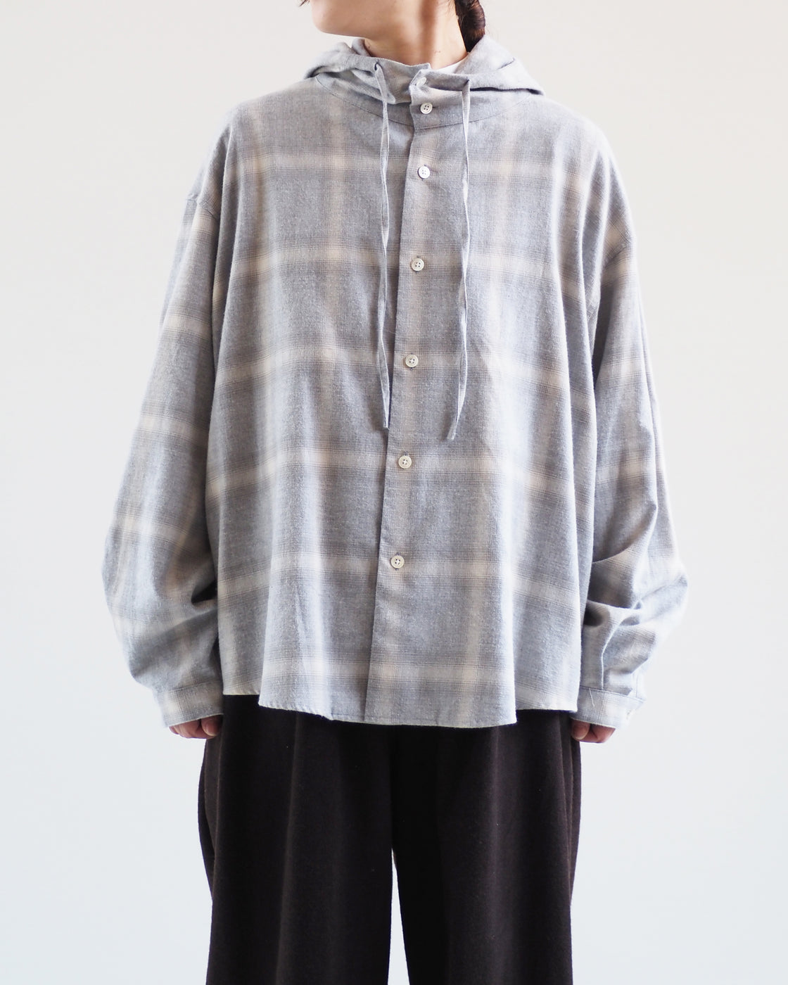 Hoodie Shirt, Gray