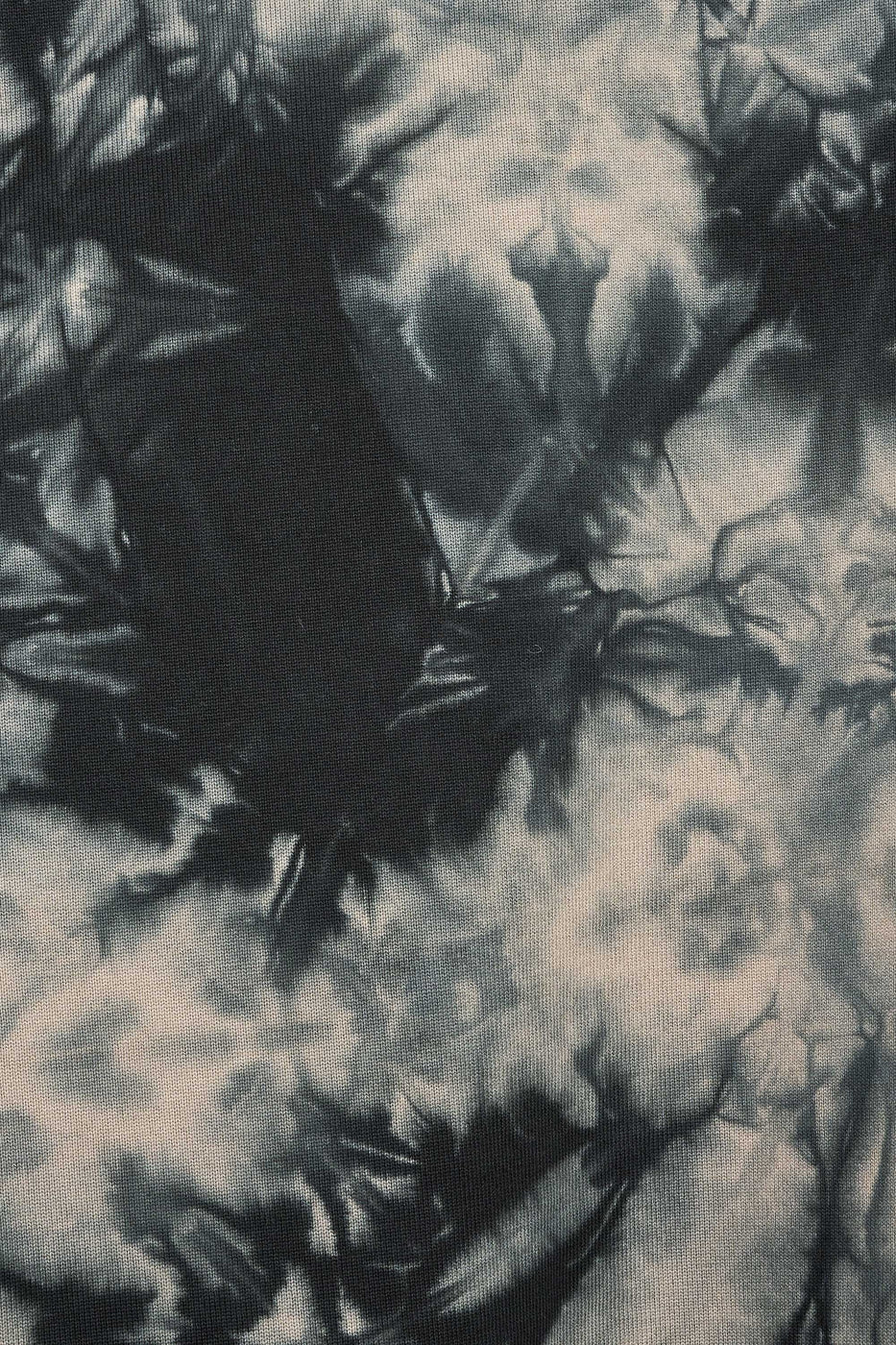 Organic Cotton Heavy Hanging Lining / Huge Sweatshirt Tie Dye,Light Gray