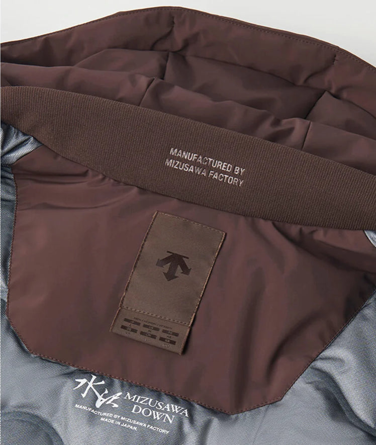 MIZUSAWA INVISIBLE DOWN JACKET "INV-06" ,Black