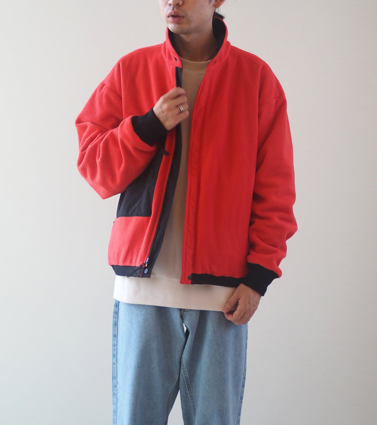 WIND AND SEA REVERSIBLE JACKET , Black