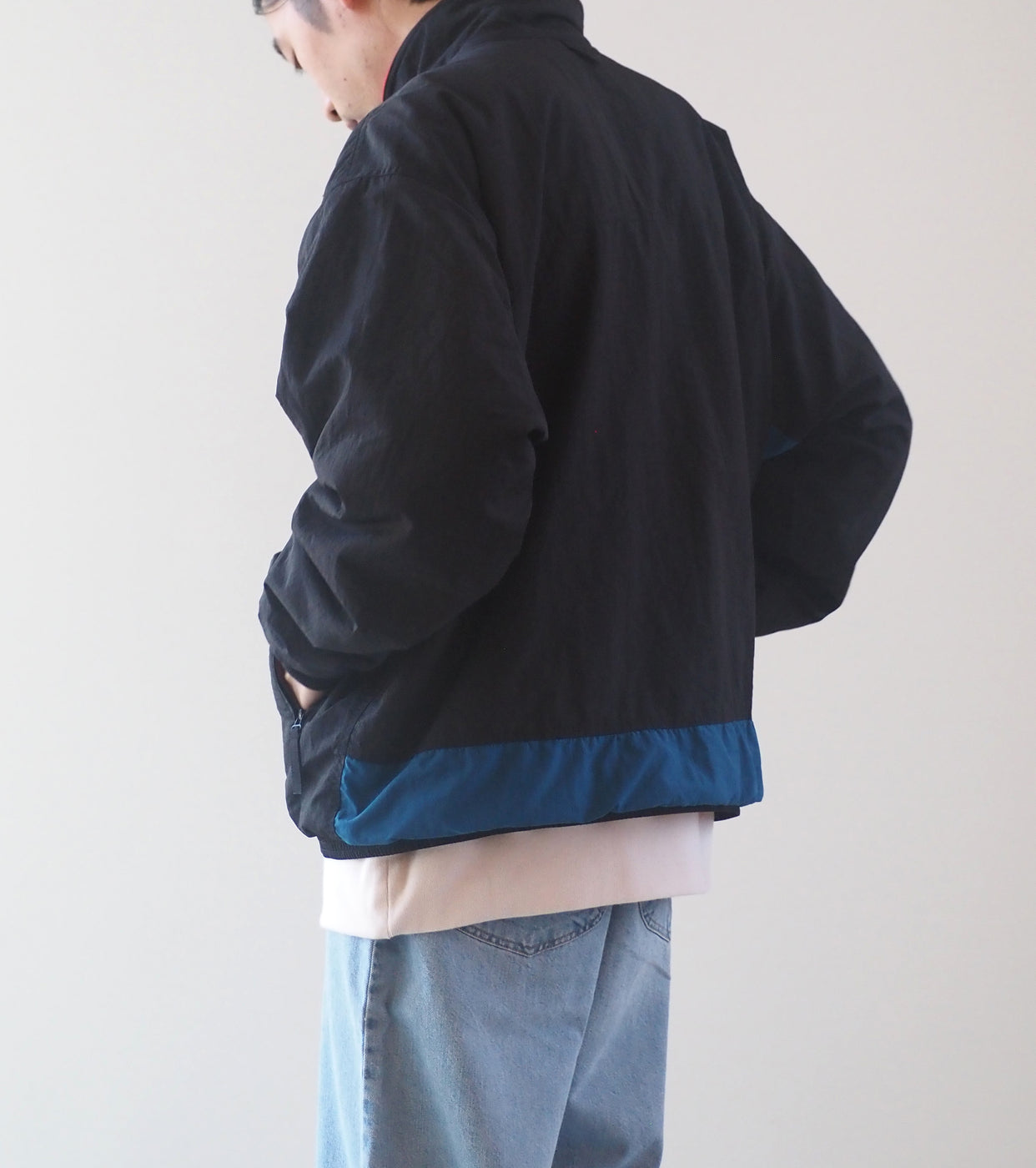 WIND AND SEA REVERSIBLE JACKET , Black