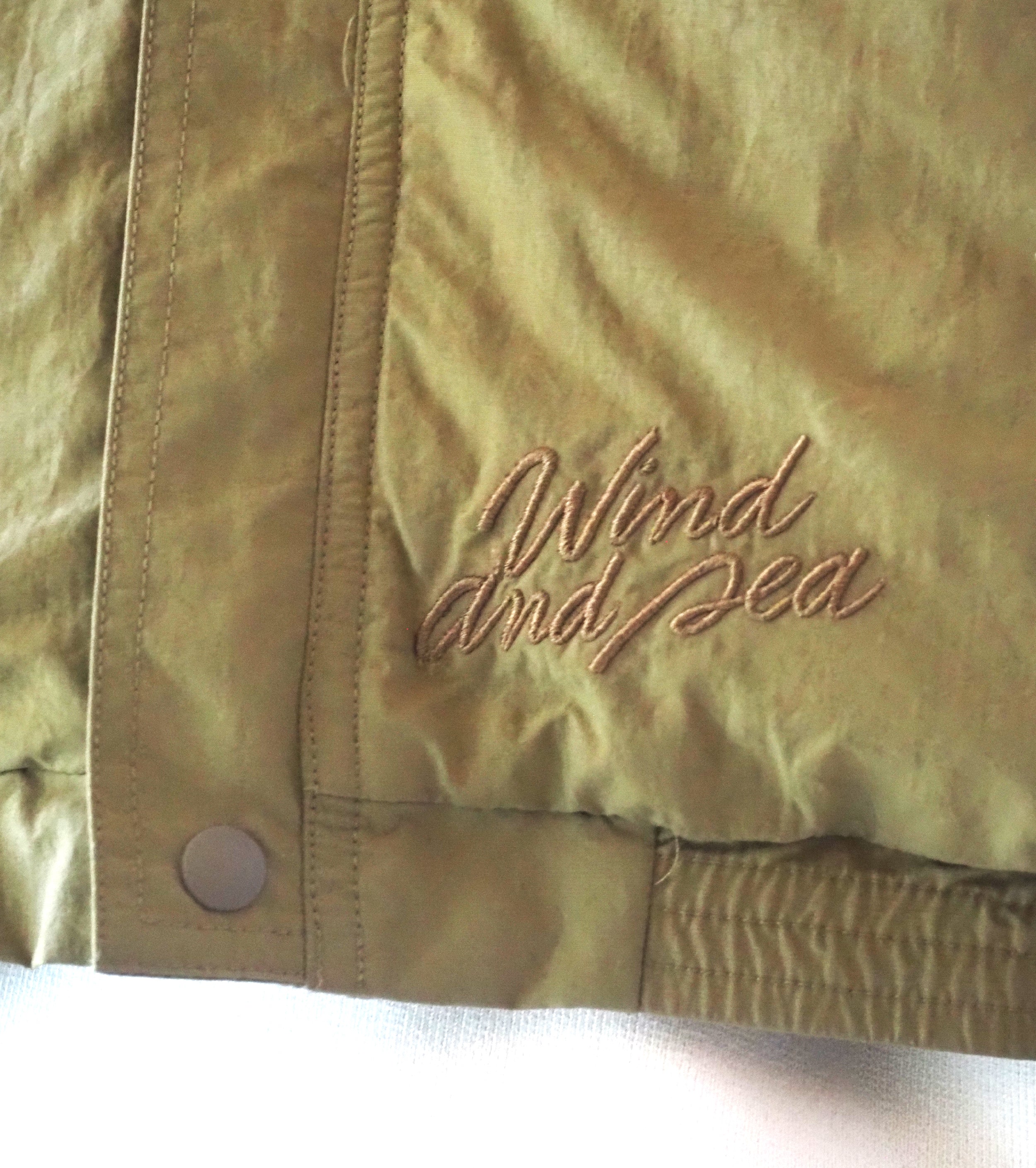 WIND AND SEA  REVERSIBLE JACKET ,  Khaki