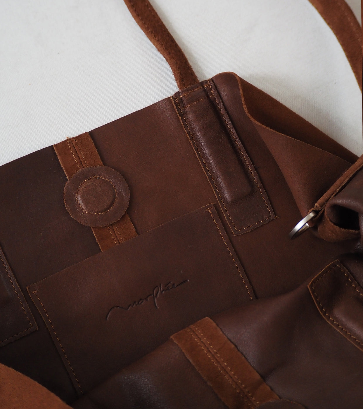 Morphee 3way medium tote ,  O Brown