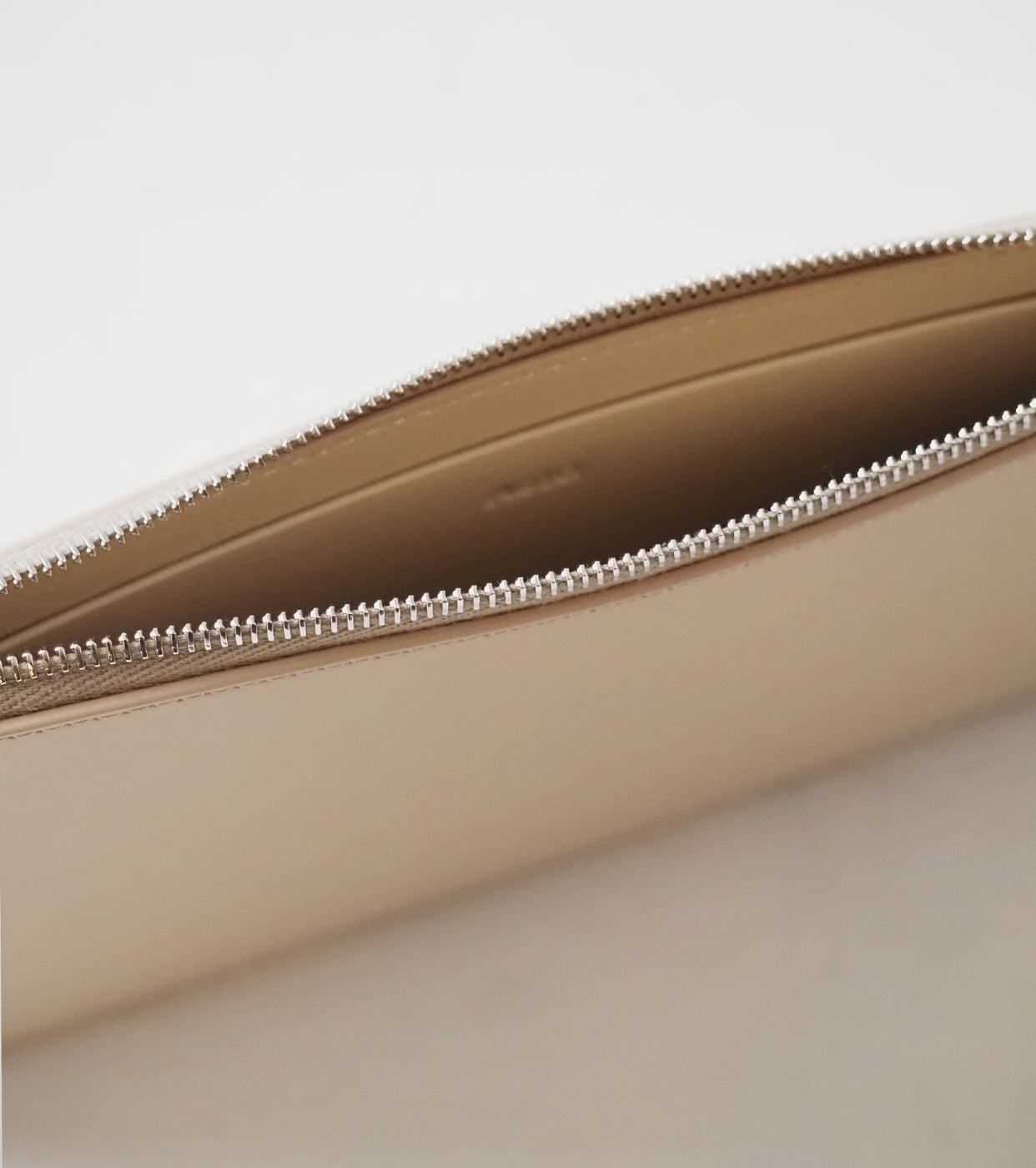 Aeta FLATLONG WALLET , Gray Beige
