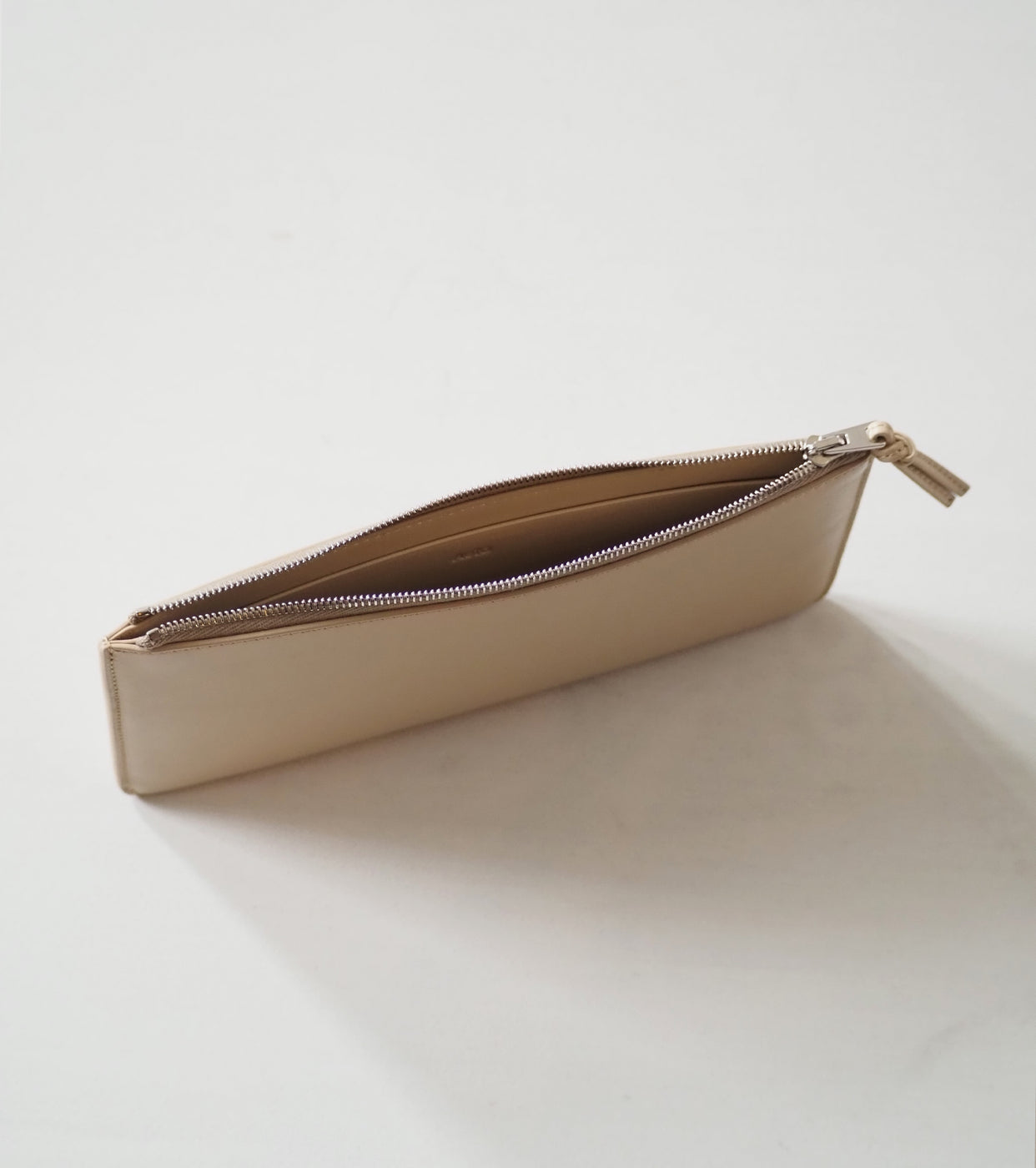 Aeta FLATLONG WALLET , Gray Beige