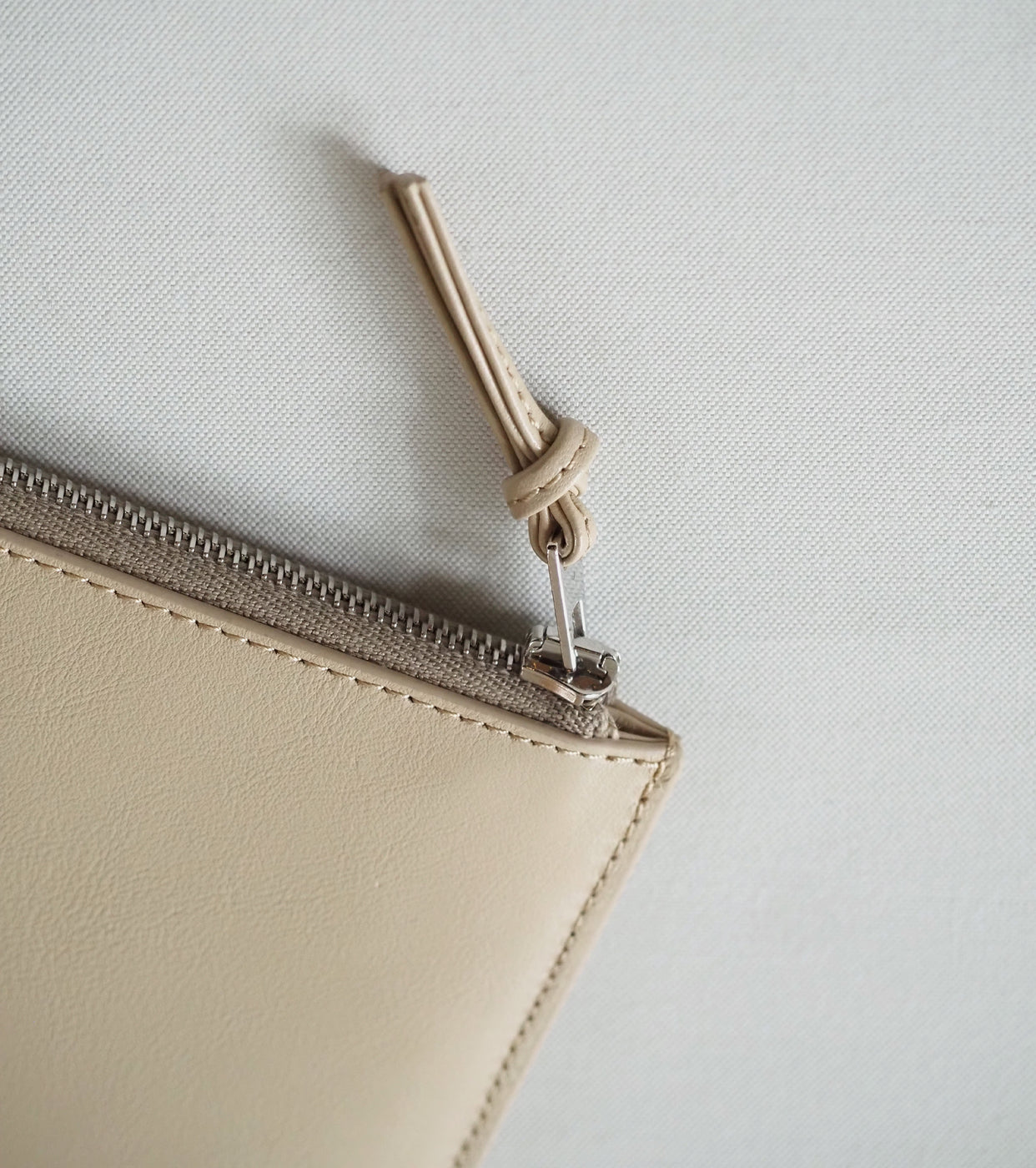 Aeta FLATLONG WALLET , Gray Beige