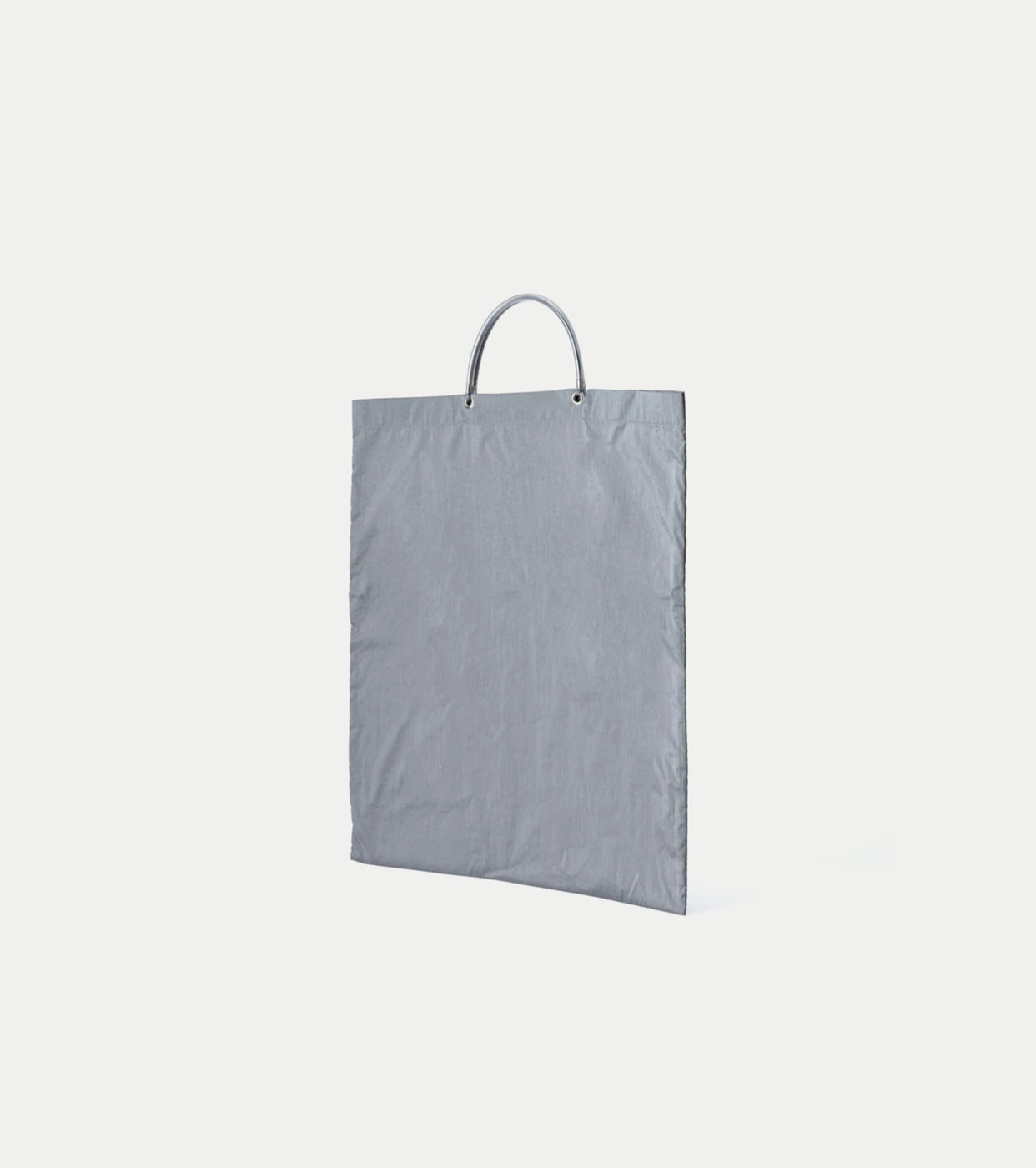 Aeta Tube Handle Tote, Light Gray