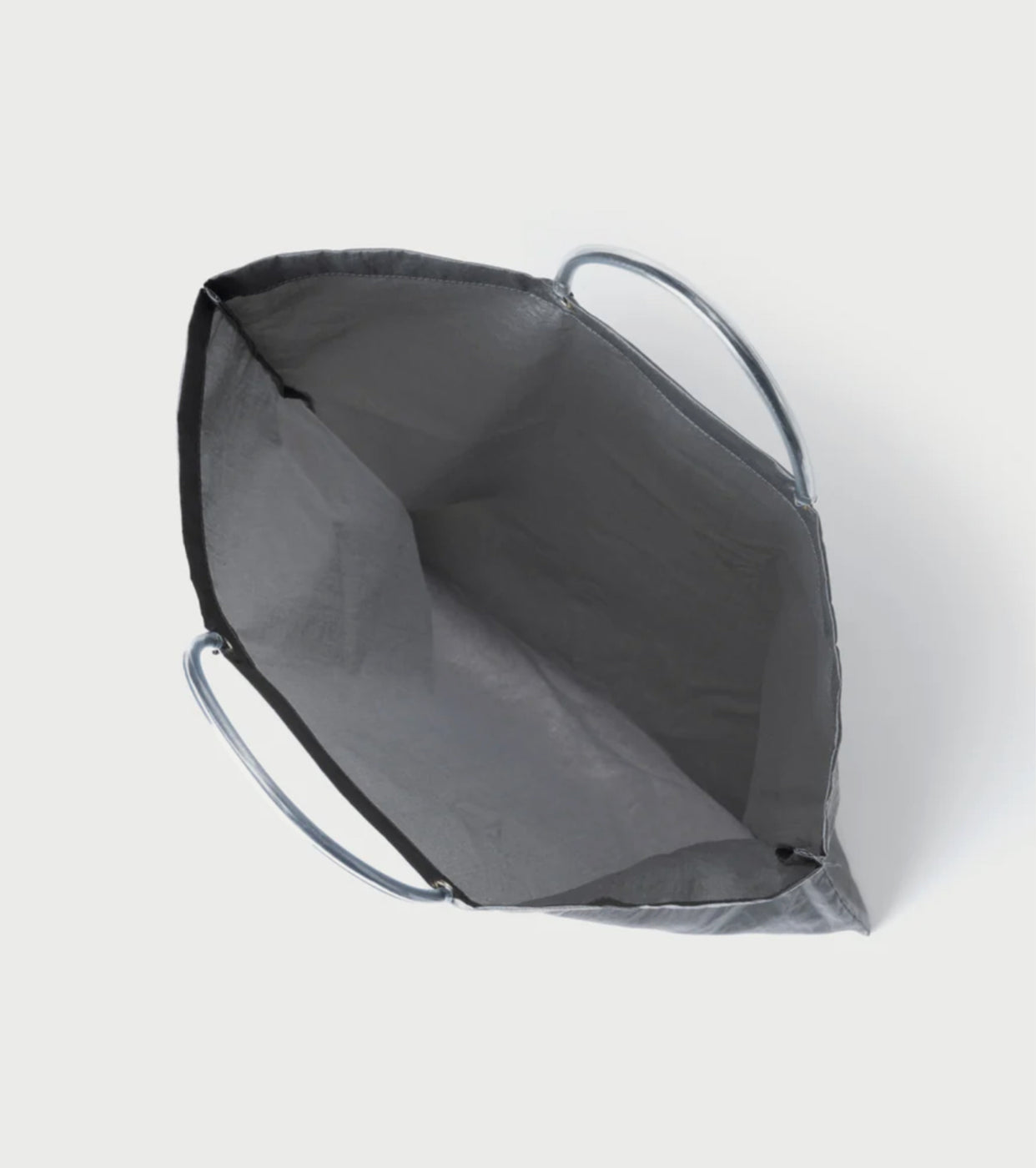 Aeta Tube Handle Tote, Light Gray