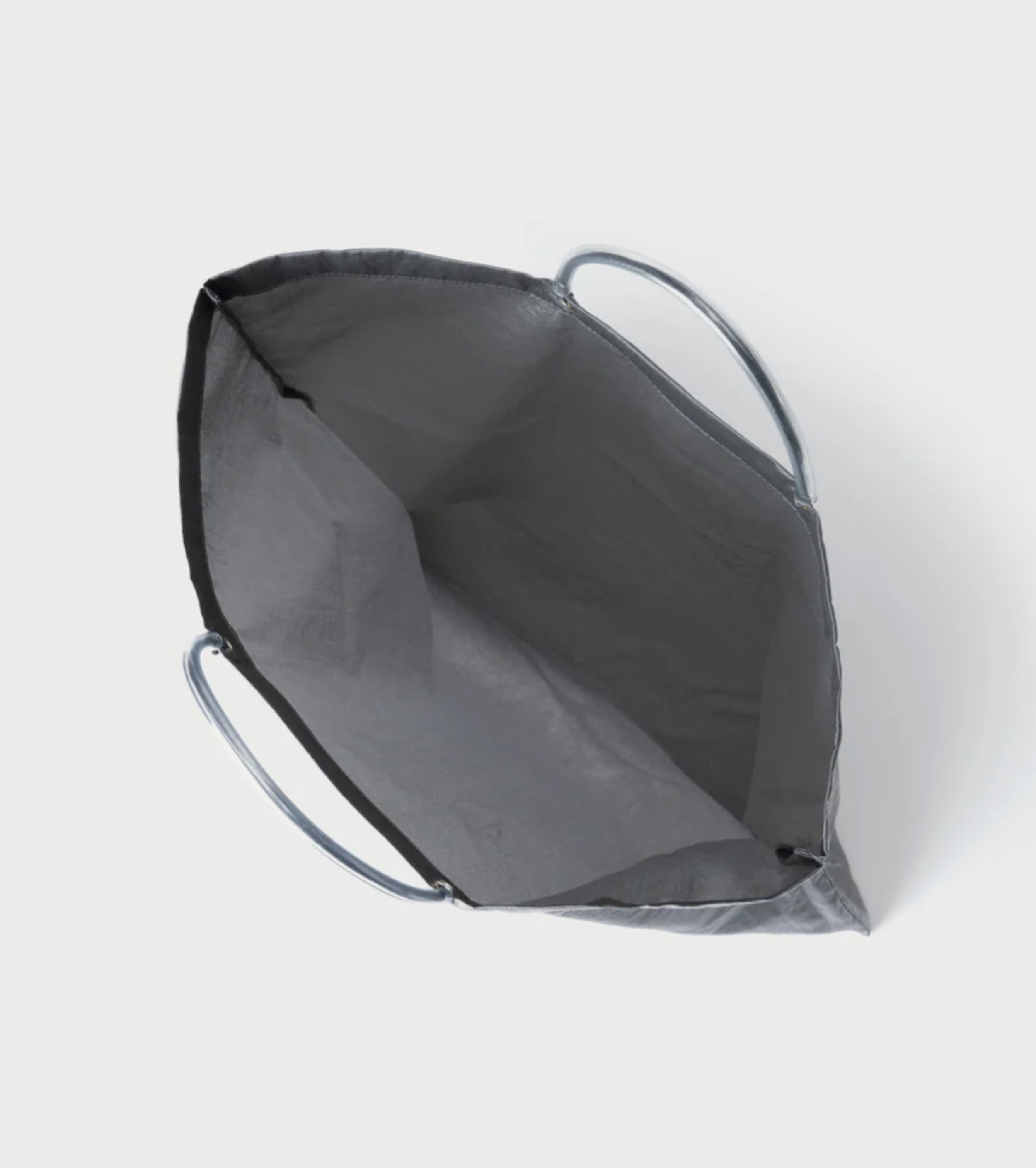 Aeta Tube Handle Tote, Light Gray