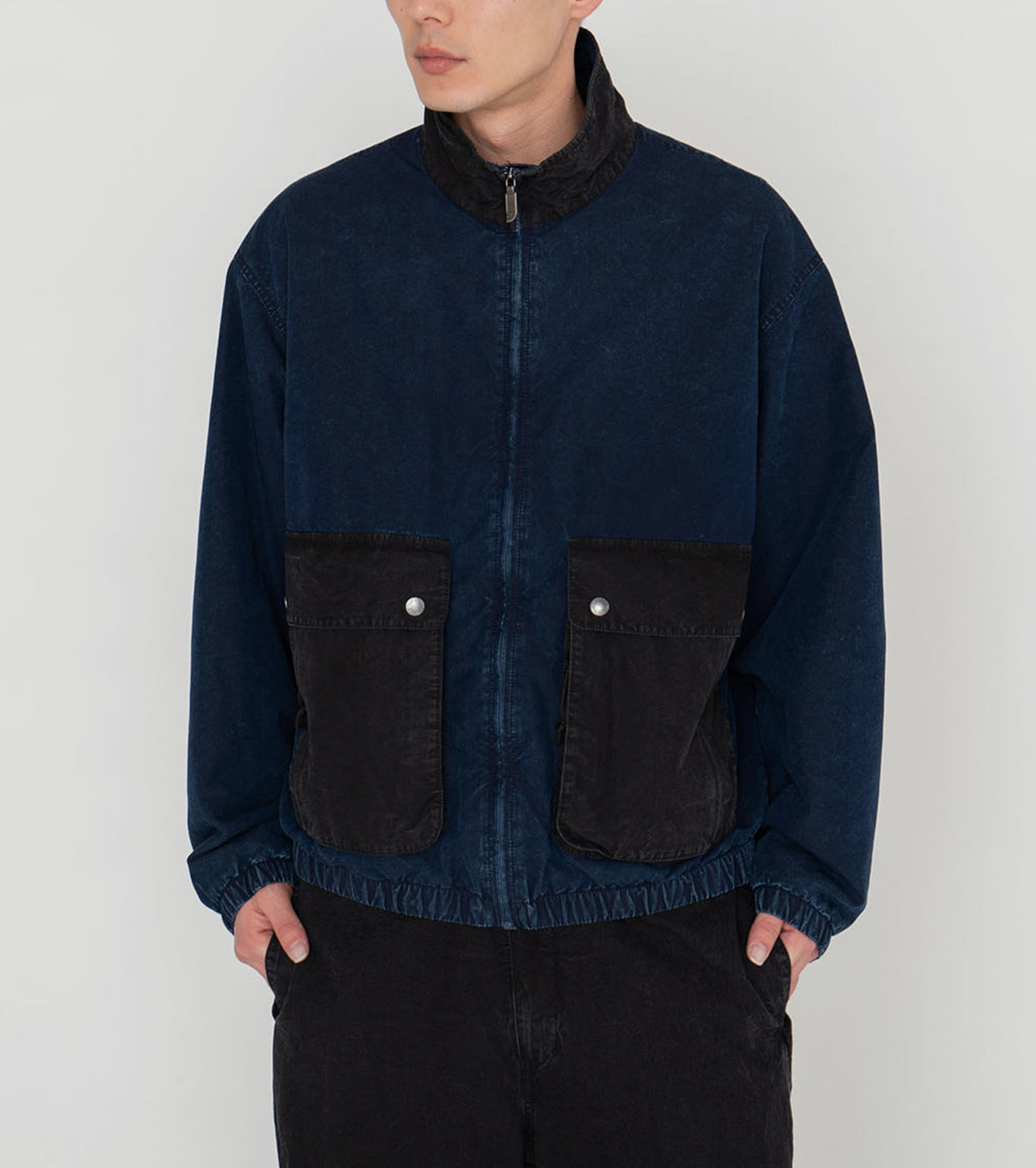 Indigo Stroll Field Jacket,Indigo