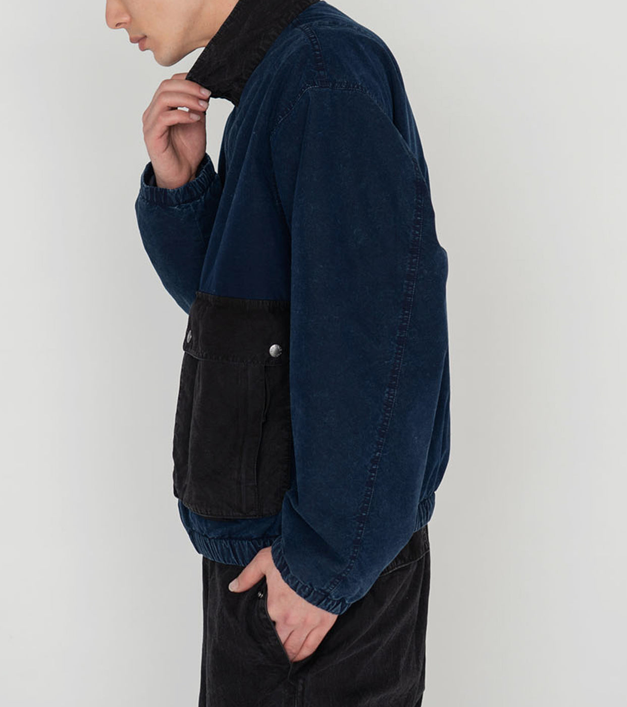 Indigo Stroll Field Jacket,Indigo