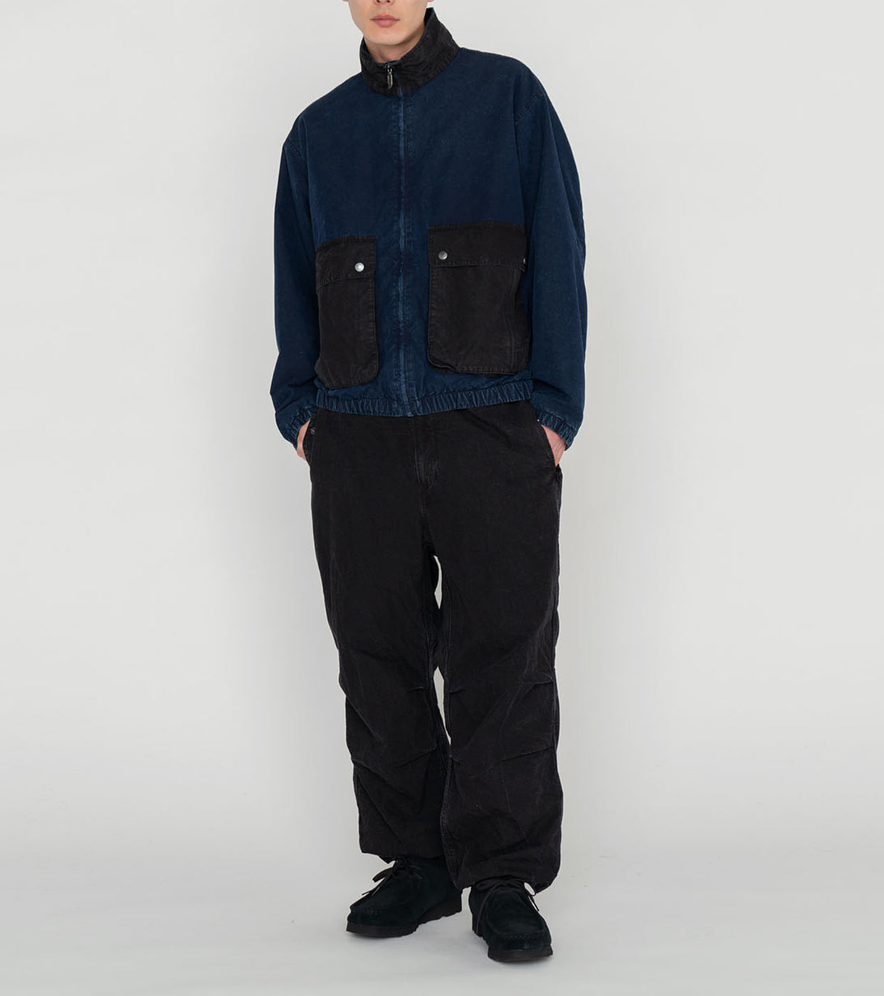 Indigo Stroll Field Jacket,Indigo
