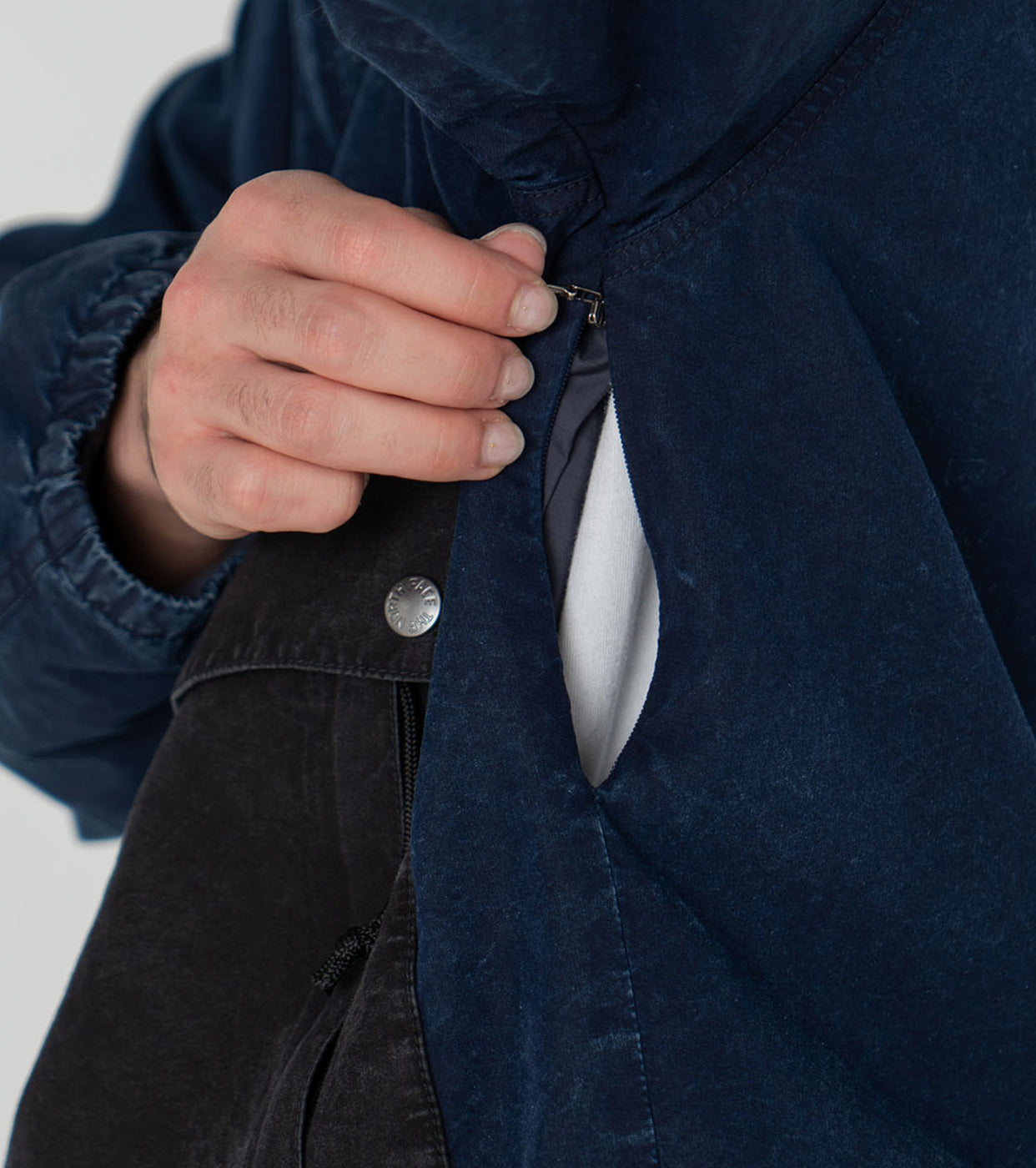 Indigo Stroll Field Jacket,Indigo