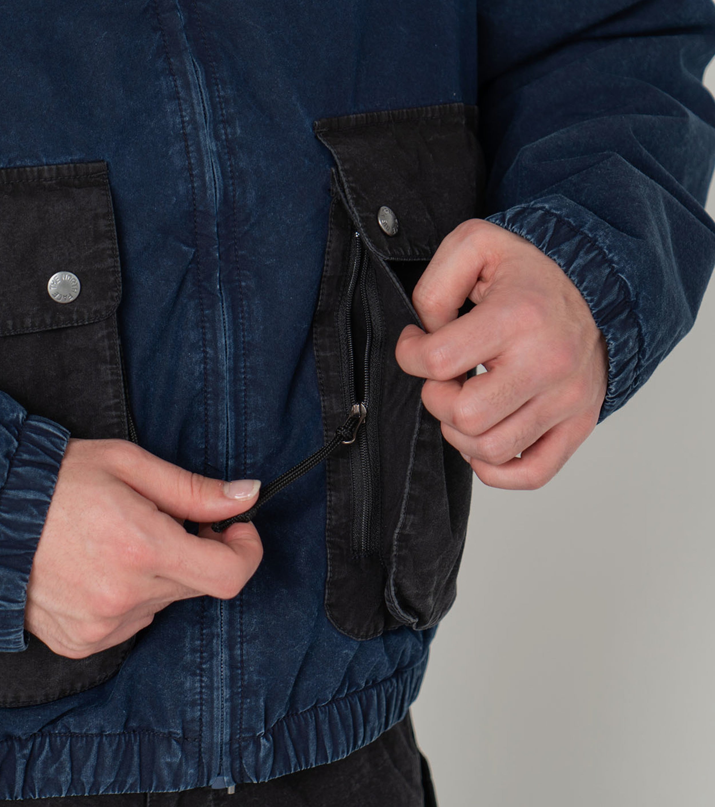 Indigo Stroll Field Jacket,Indigo