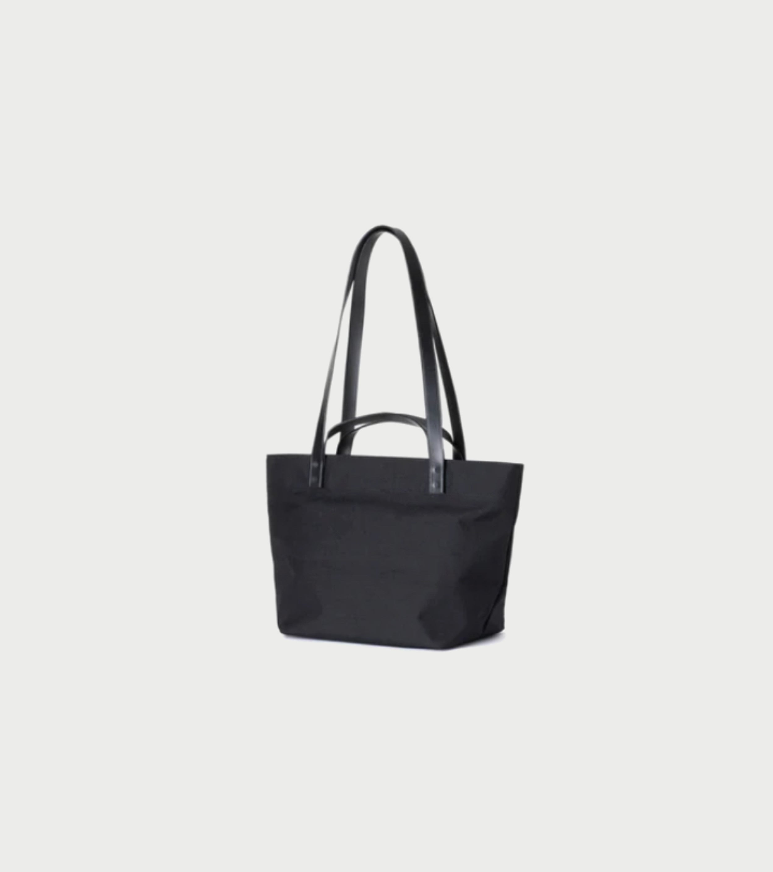 Aeta  DOUBLE HANDLE TOTE: S ,Black