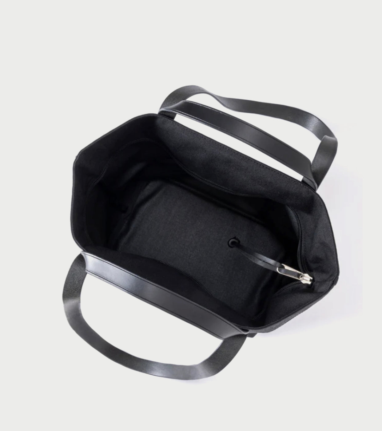 Aeta DOUBLE HANDLE TOTE: S ,Black