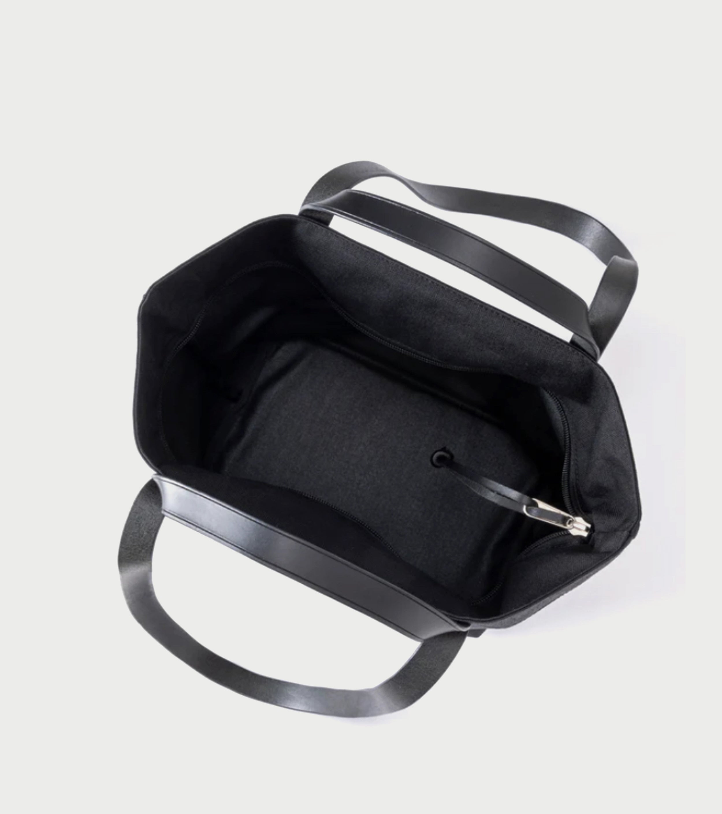 Aeta  DOUBLE HANDLE TOTE: S ,Black