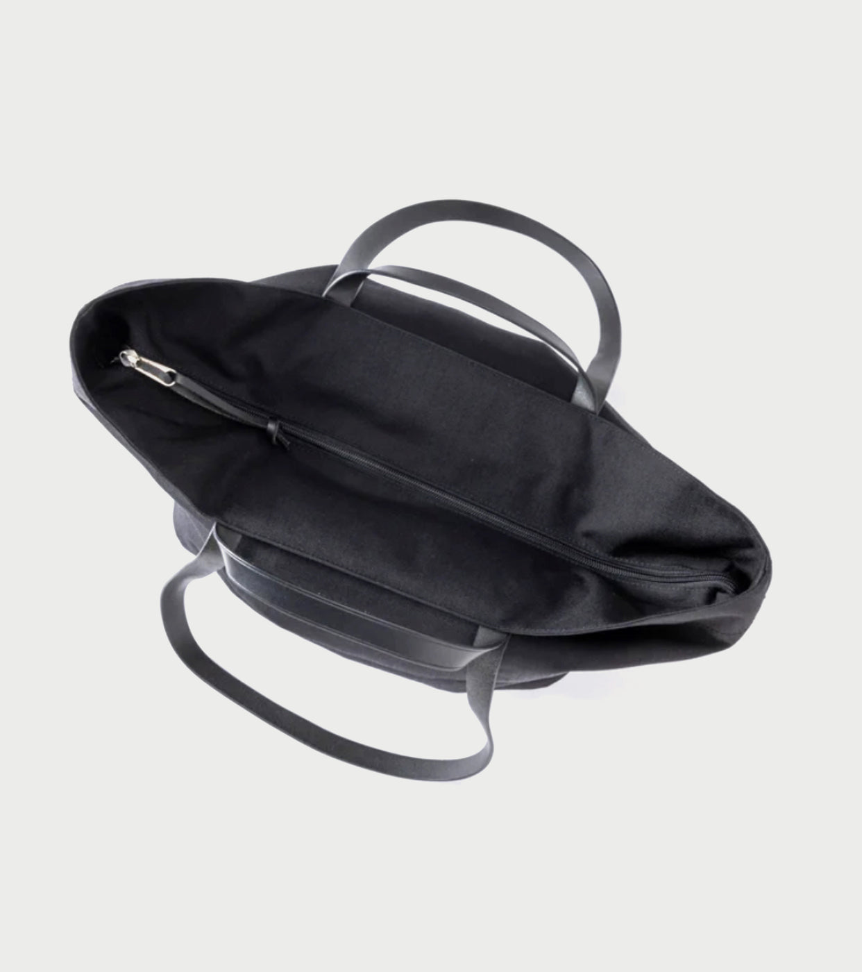 Aeta DOUBLE HANDLE TOTE: M ,Black