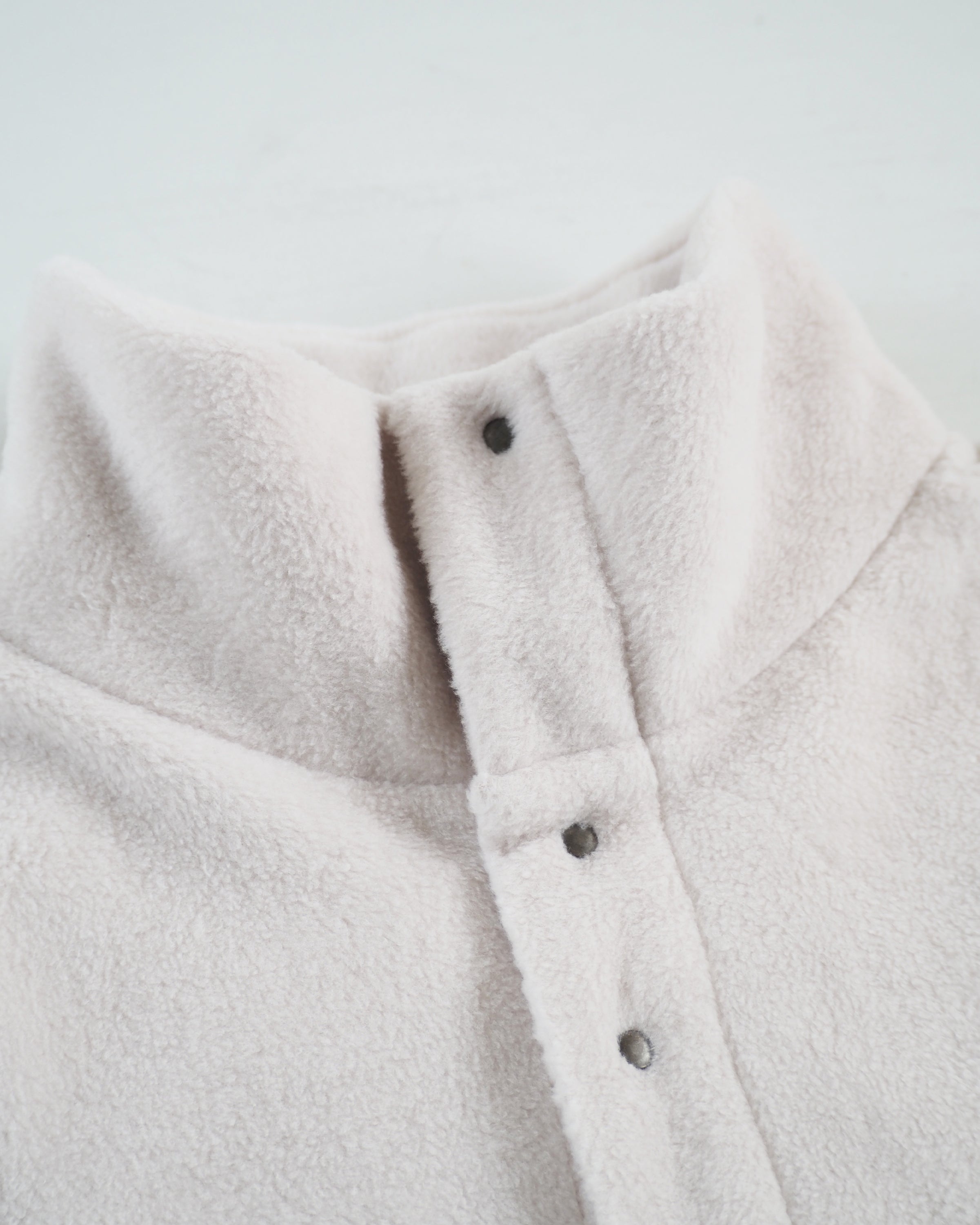ALWEL FLEECE BUTTON JACKET,Oatmeal