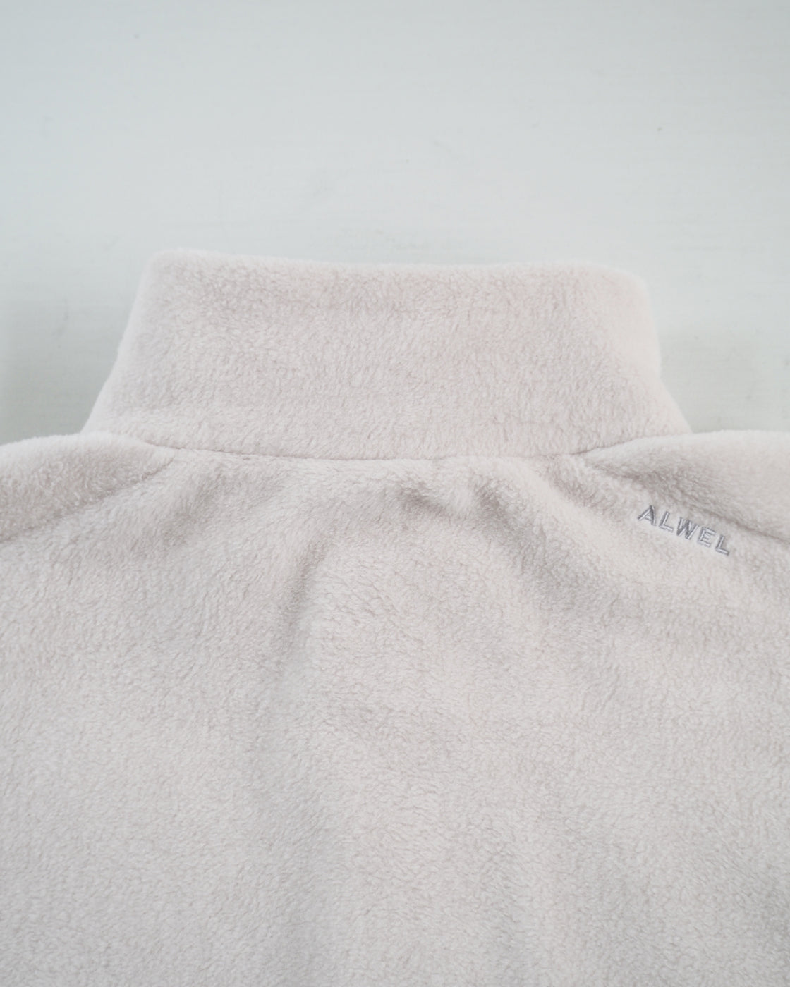 ALWEL FLEECE BUTTON JACKET,Oatmeal