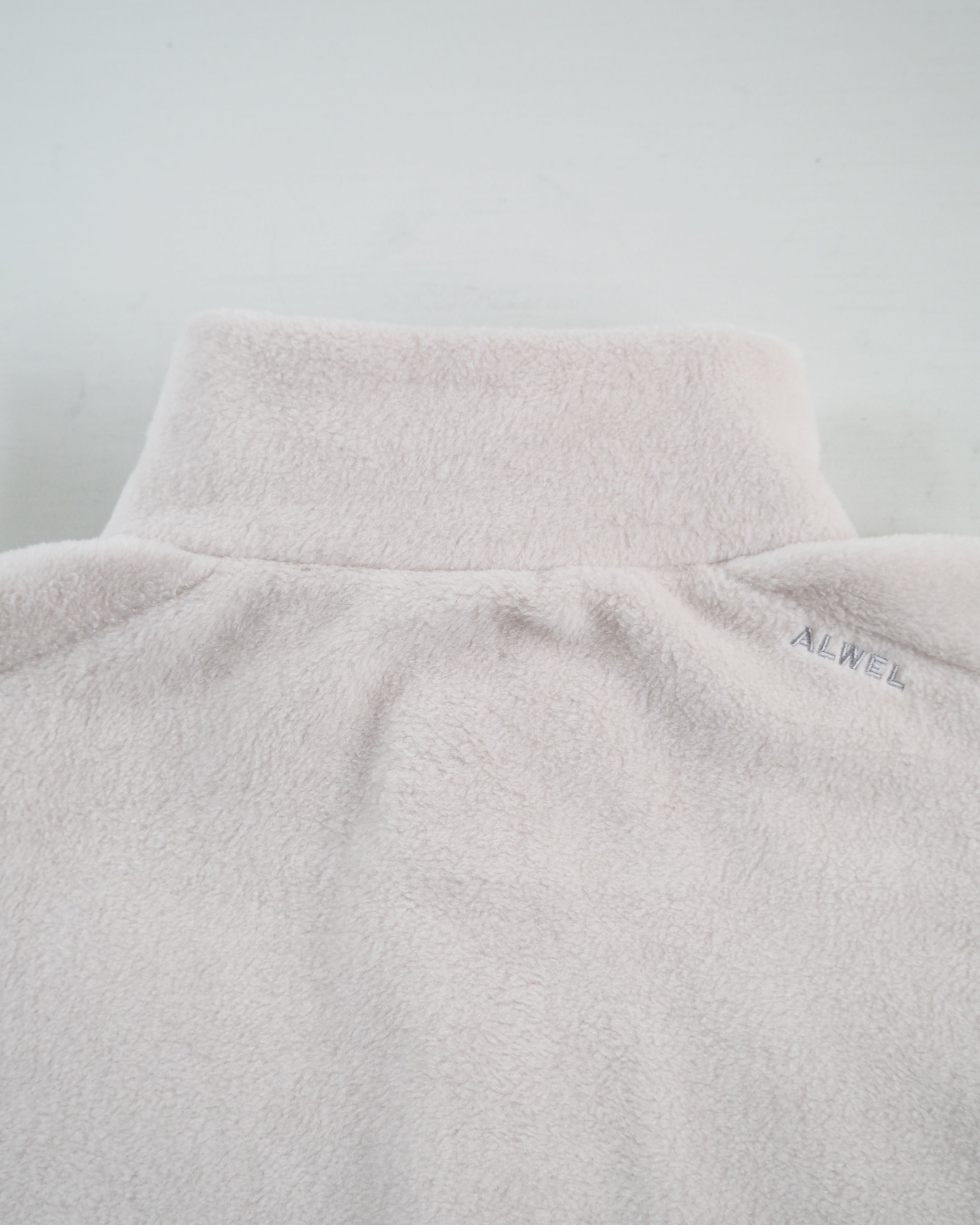 ALWEL FLEECE BUTTON JACKET,Oatmeal