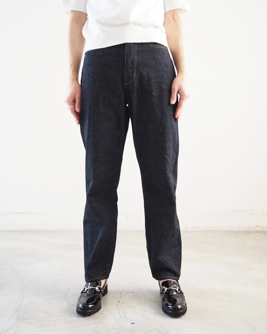 12.9 oz. standard selvage denim pants, Indigo