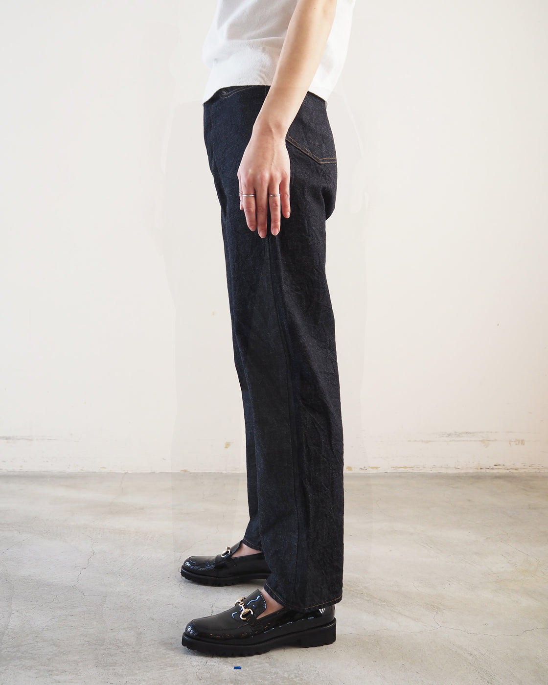 12.9 oz. standard selvage denim pants, Indigo