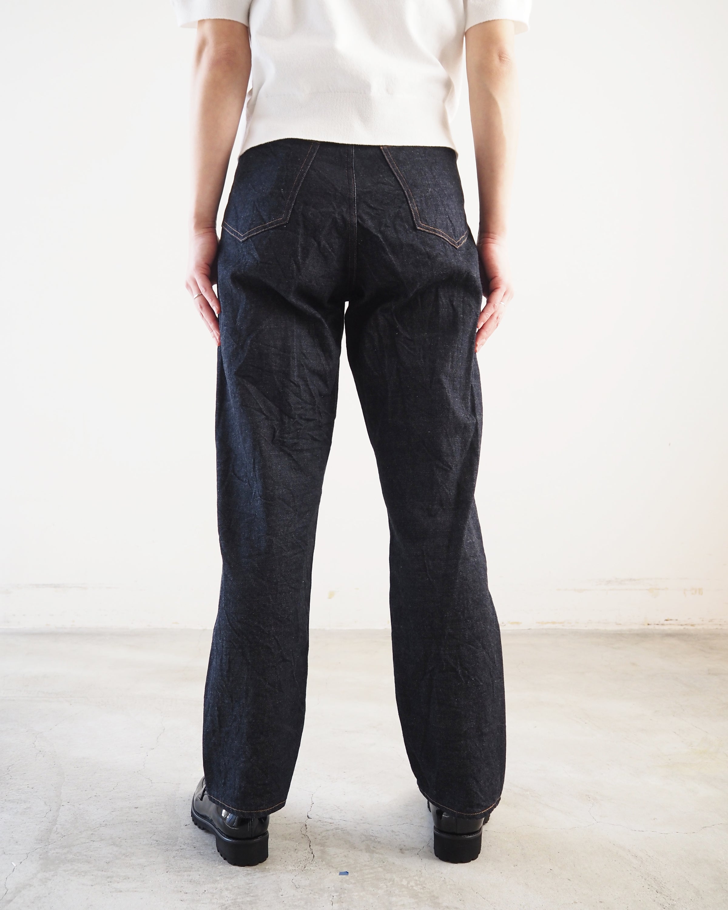12.9 oz. standard selvage denim pants, Indigo