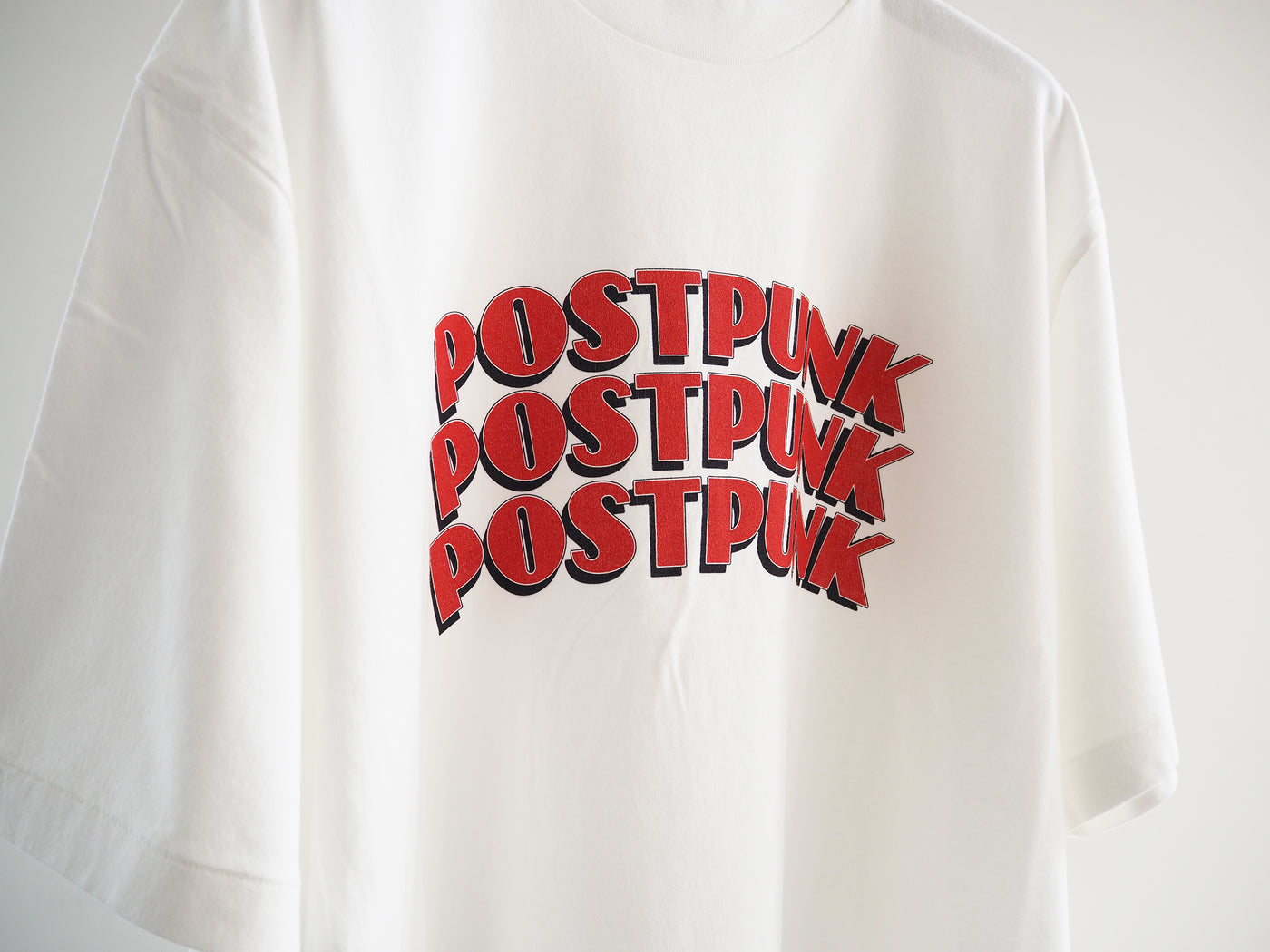 Post-Punk Print Tea Standard, White
