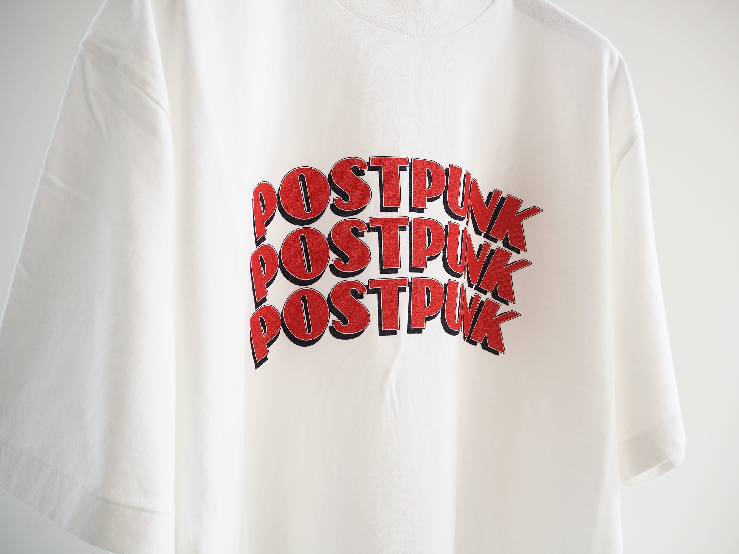 Post-Punk Print Tea Standard, White