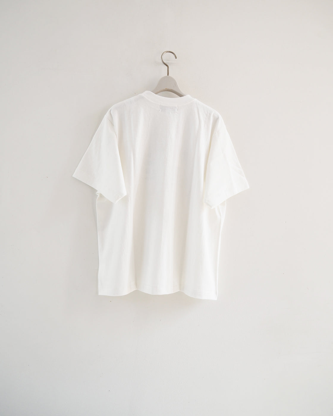 Raffy Jersey Round Torso Classic Tee, Off White